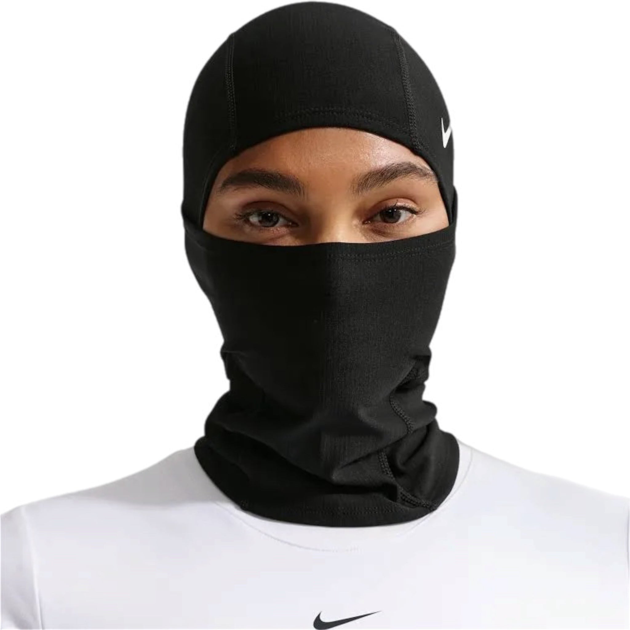 Nike Pro THERMA-FIT Hyperwarm Hood Balaclava/Ski Mask - Black