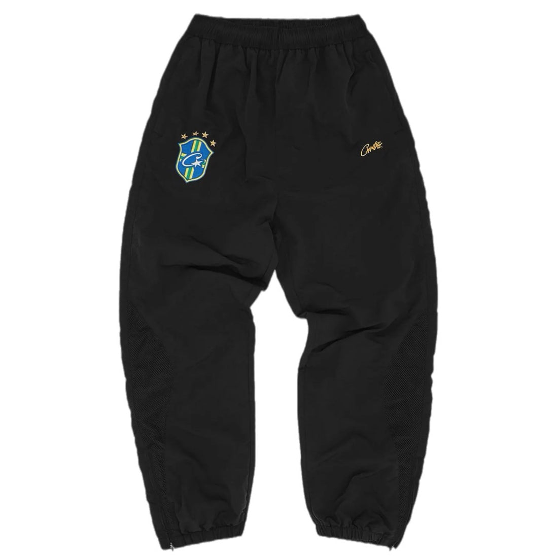 Corteiz Brasil Olympic Shuku Shell Tracksuit - Black