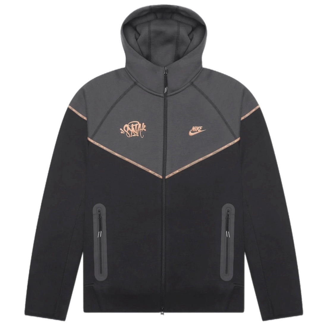 Nike x Central Cee Syna World Tech Fleece Tracksuit - Black/Bronze