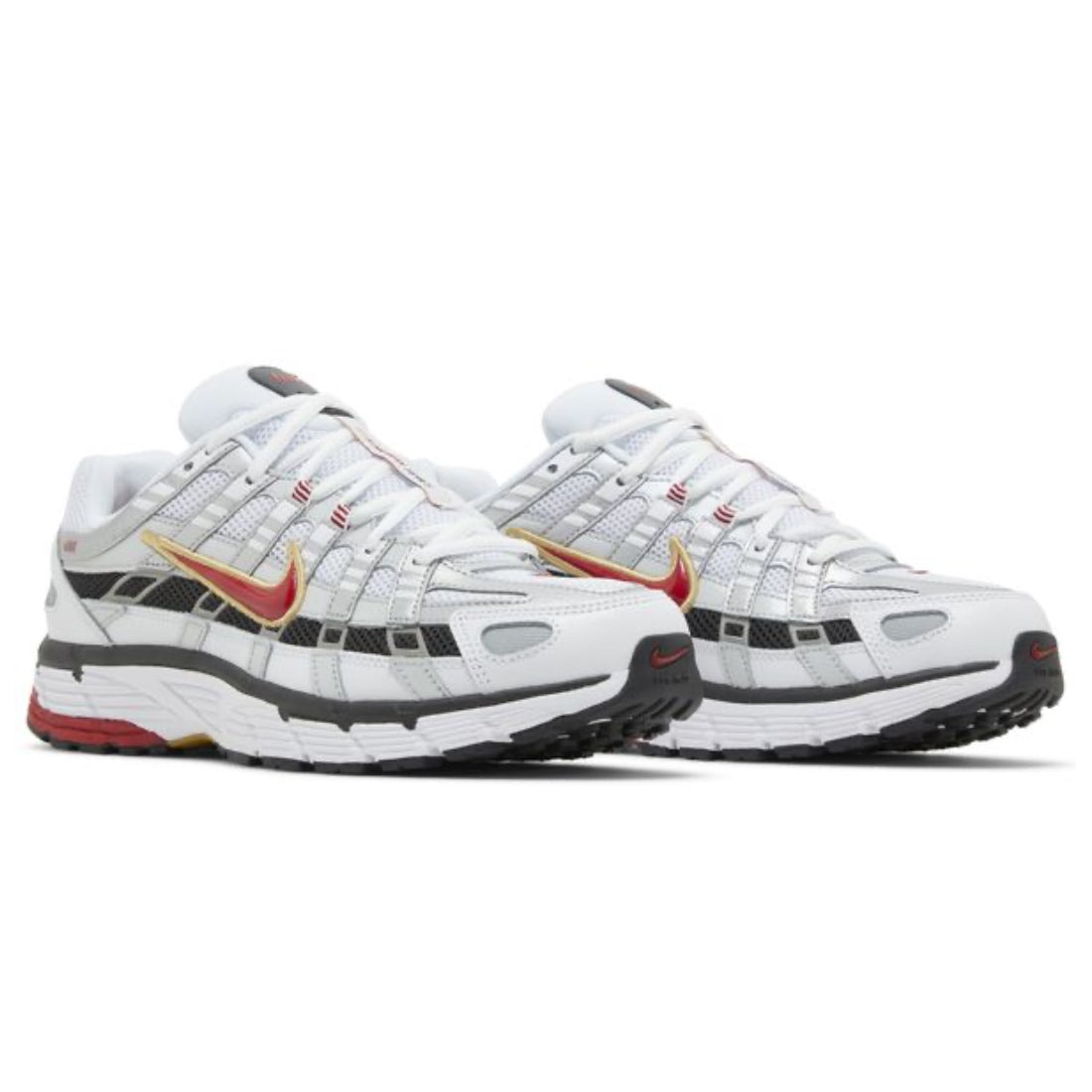 Nike P-6000 - Platinum Varsity Red