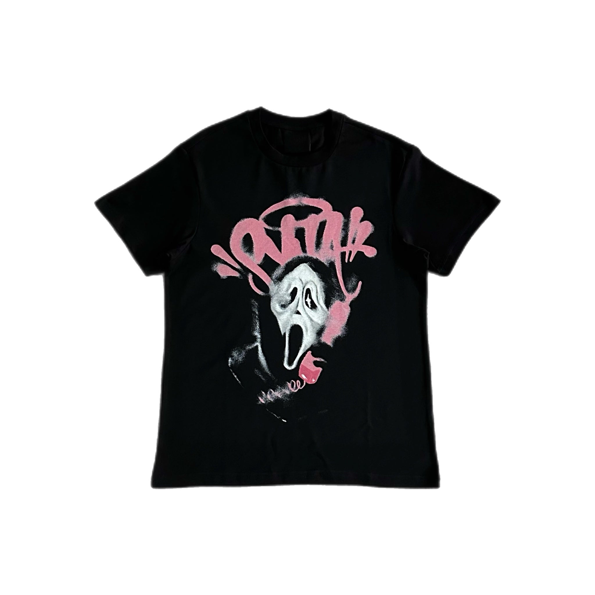 Syna World Scream Midnight Caller T-shirt - Black/Pink