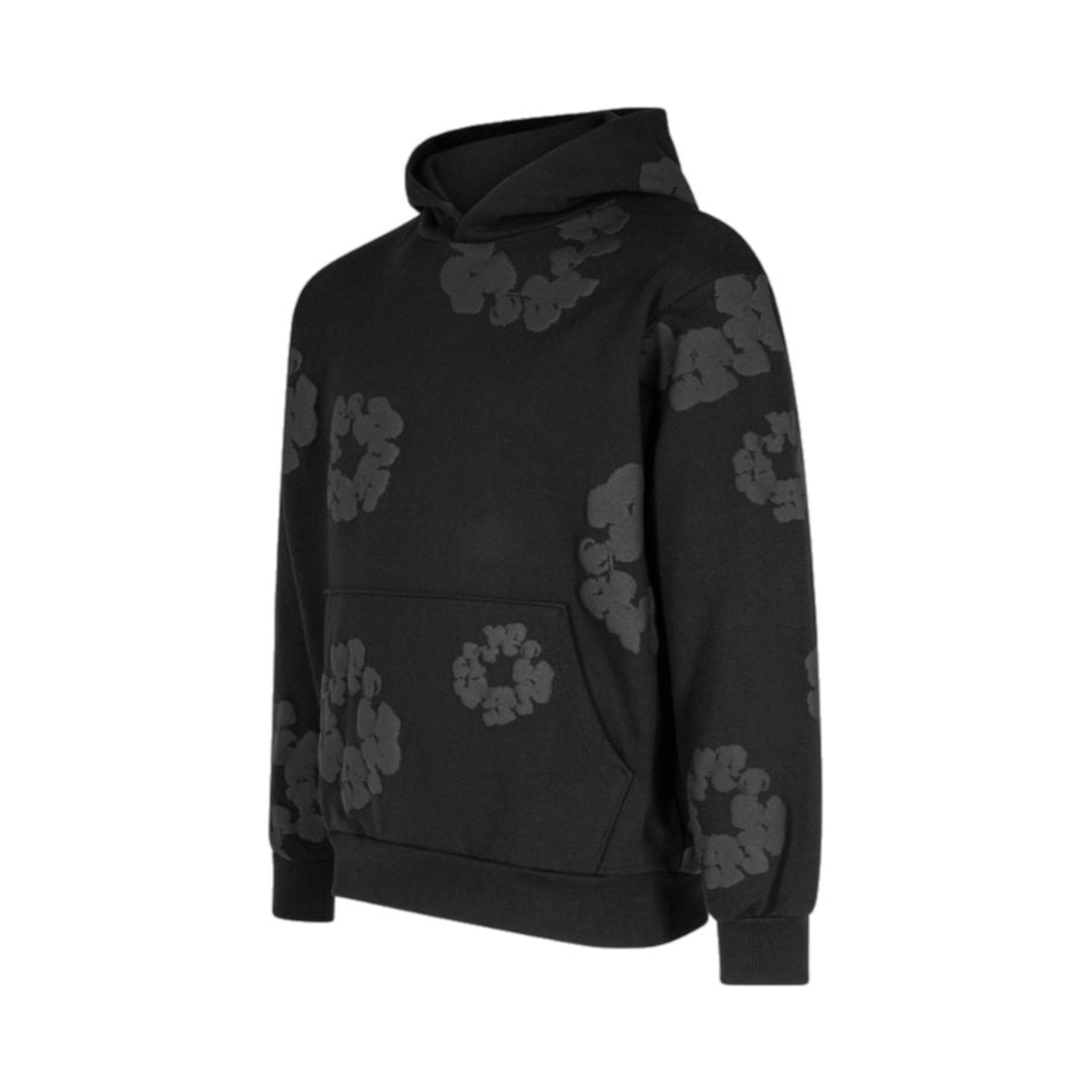 Denim Tears The Cotton Wreath Sweatshirt Hoodie - Black