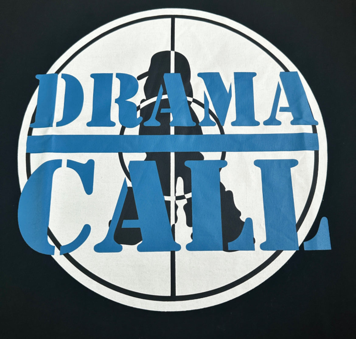 Drama Call Target T-shirt - Black/Blue