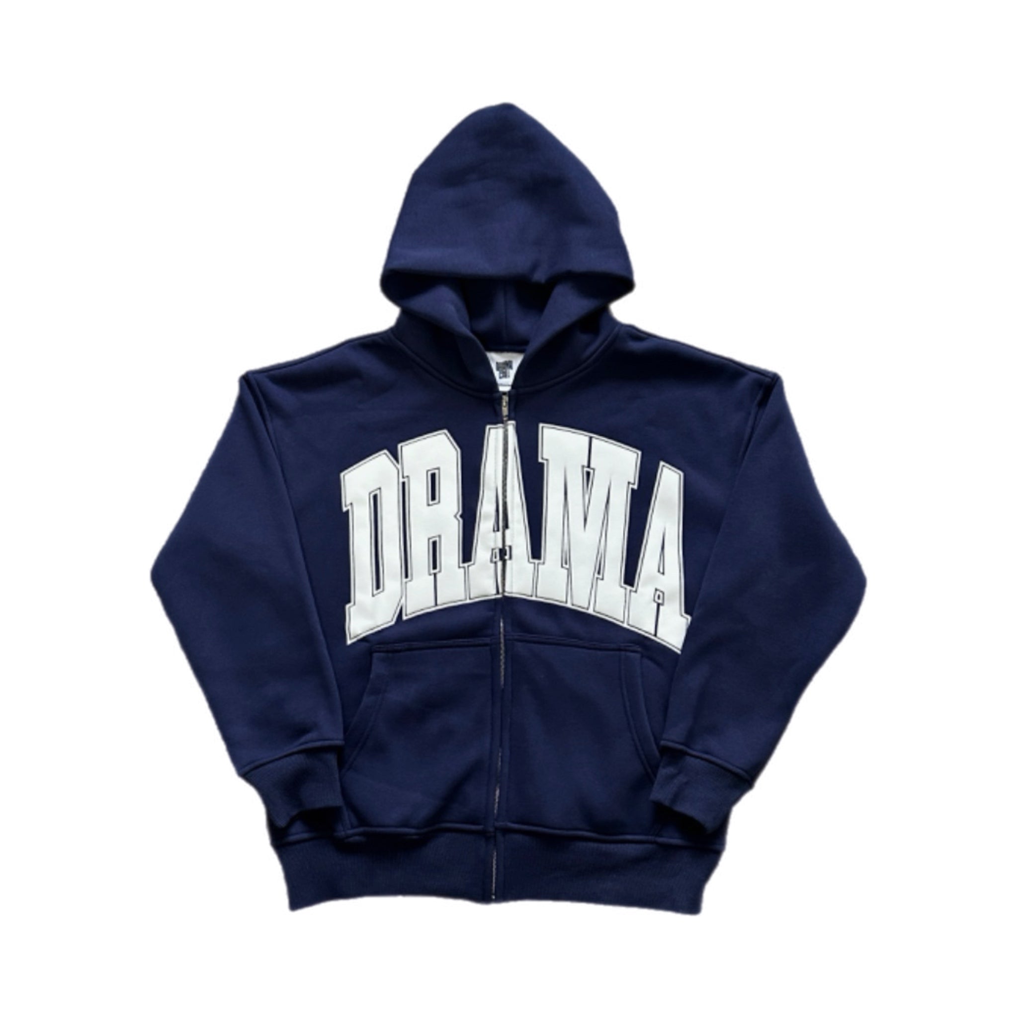 Drama Call Zip-Up Tracksuit - Navy