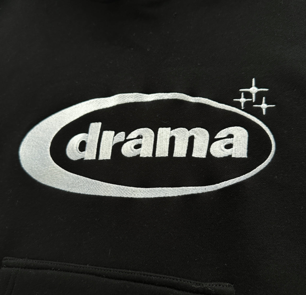 Drama Call Oval Tracksuit - Black/White