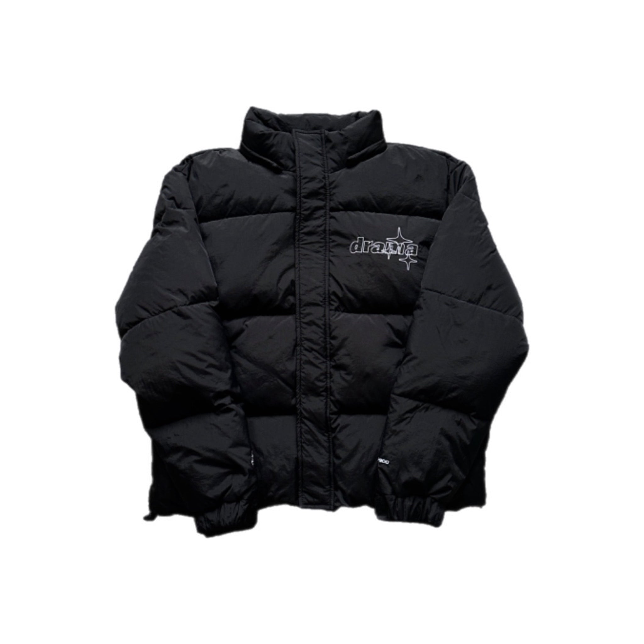 Drama Call Puffah Puffer Jacket - Black