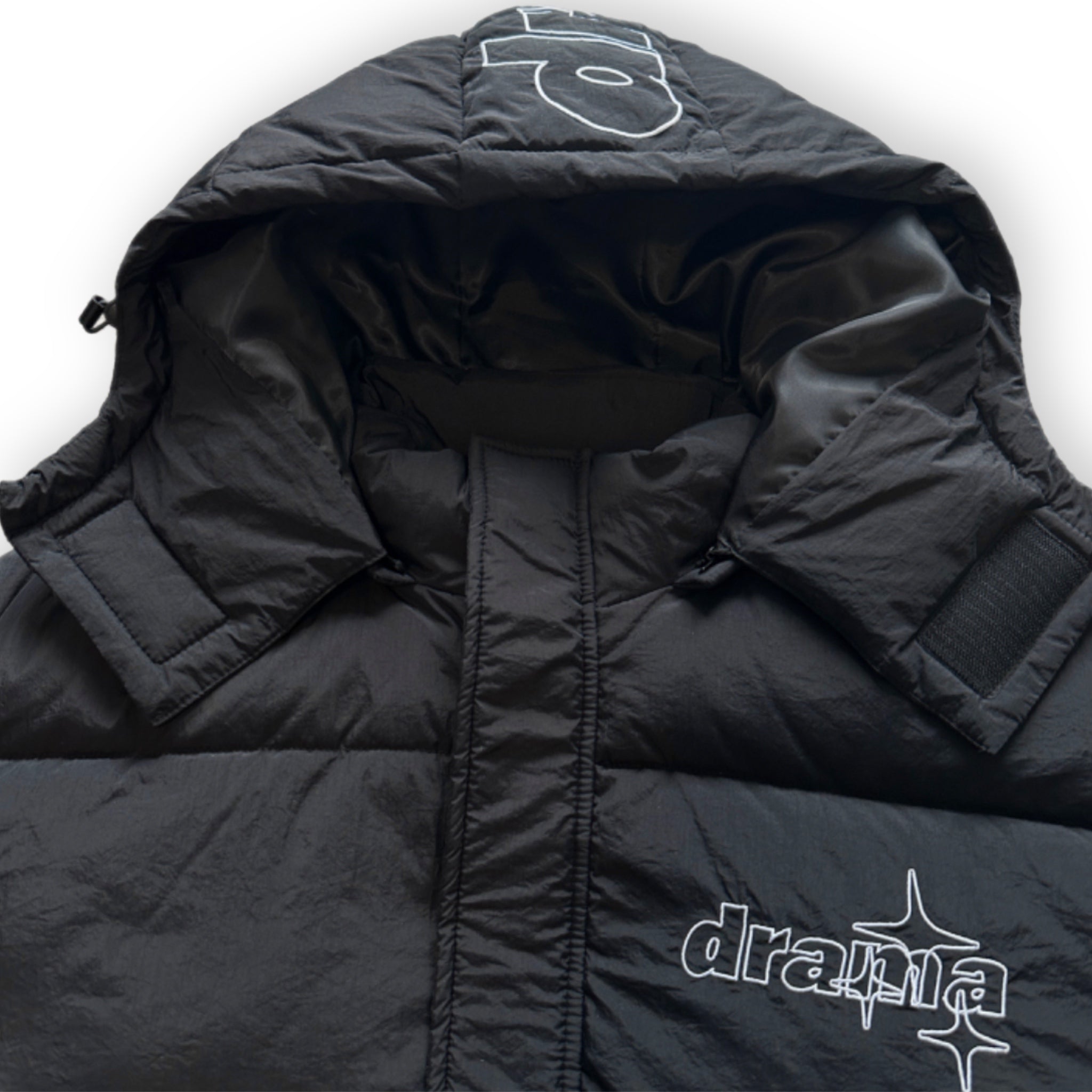 Drama Call Puffah Puffer Jacket - Black