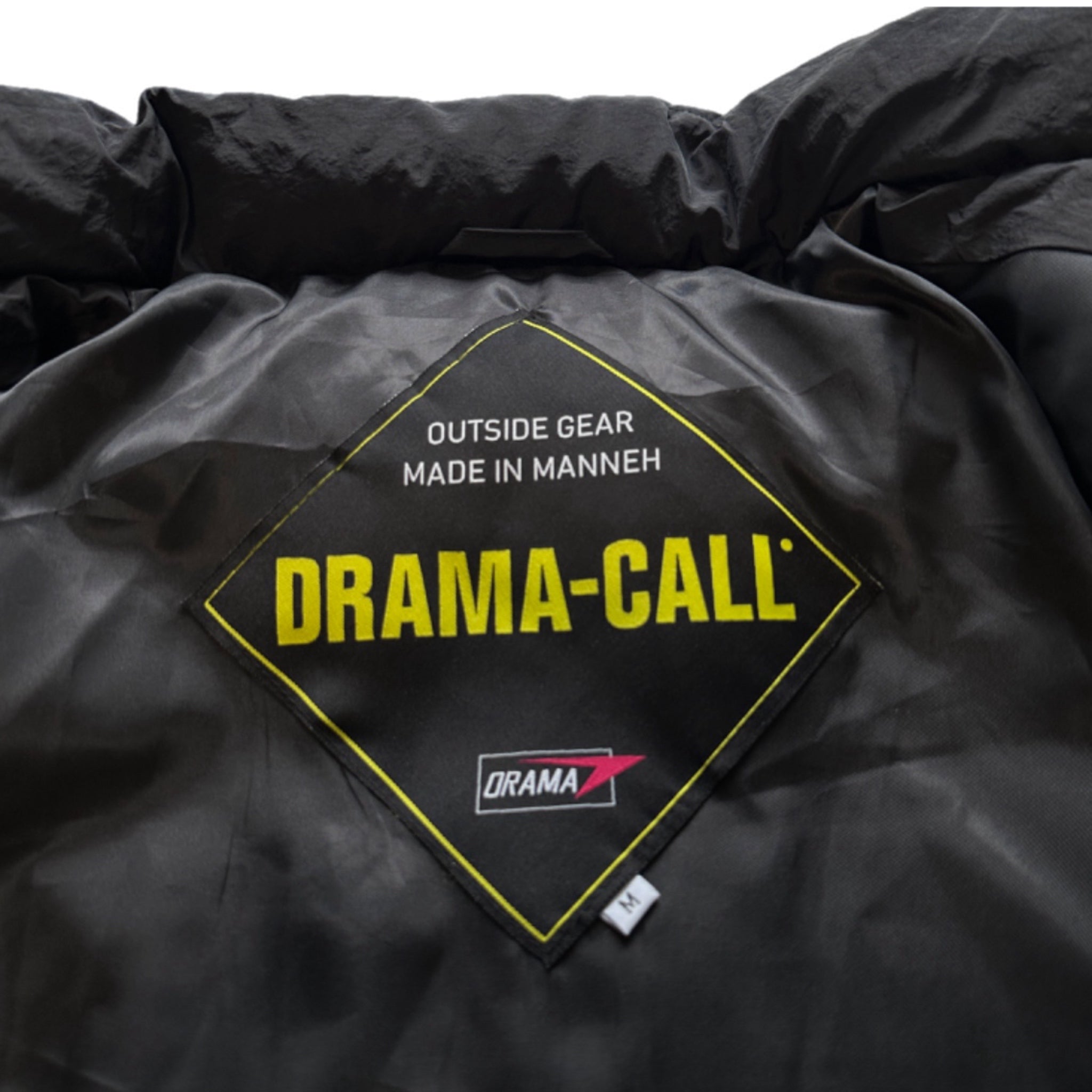 Drama Call Puffah Puffer Jacket - Black