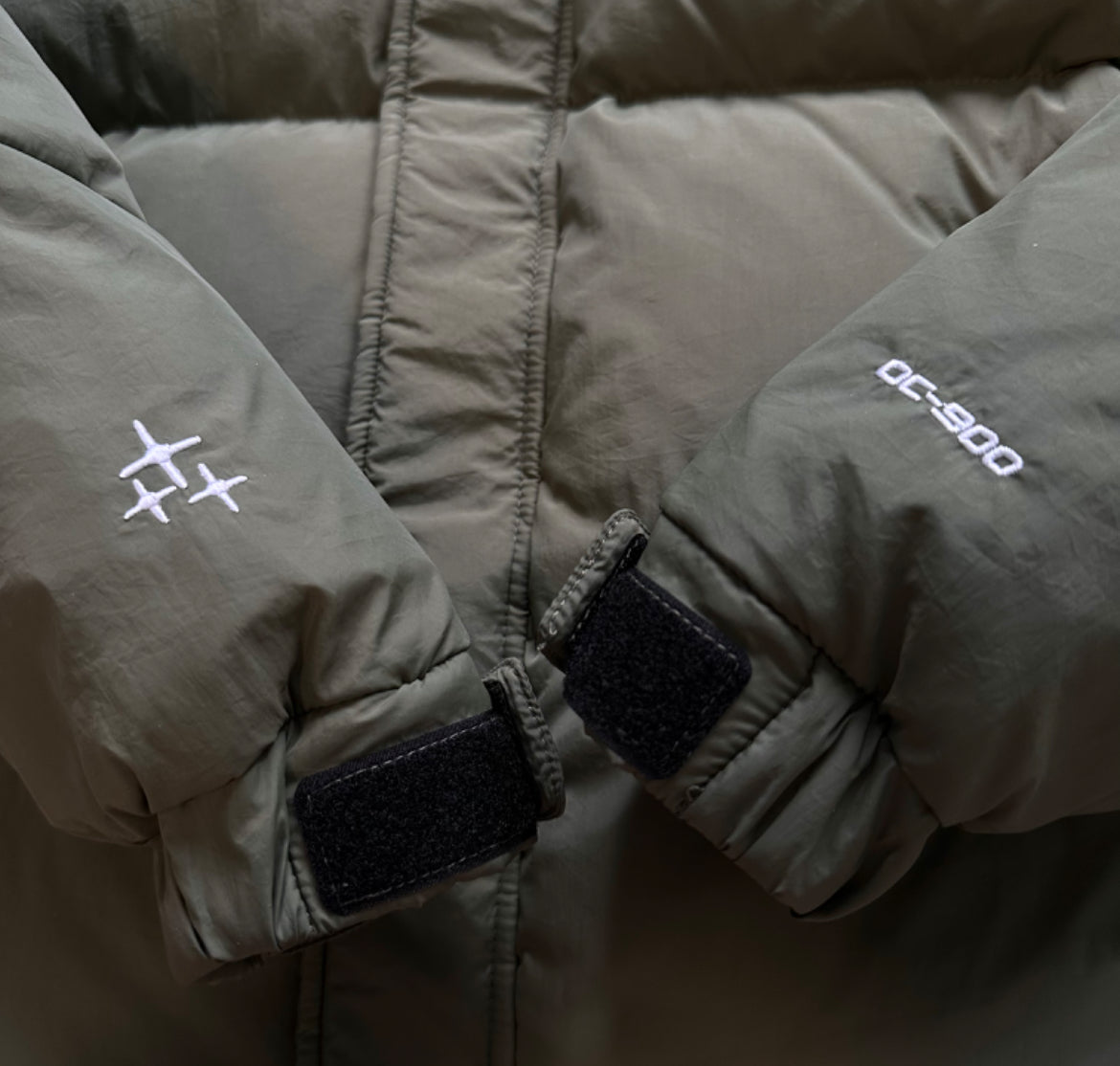 Drama Call Puffah Puffer Jacket - Military Green