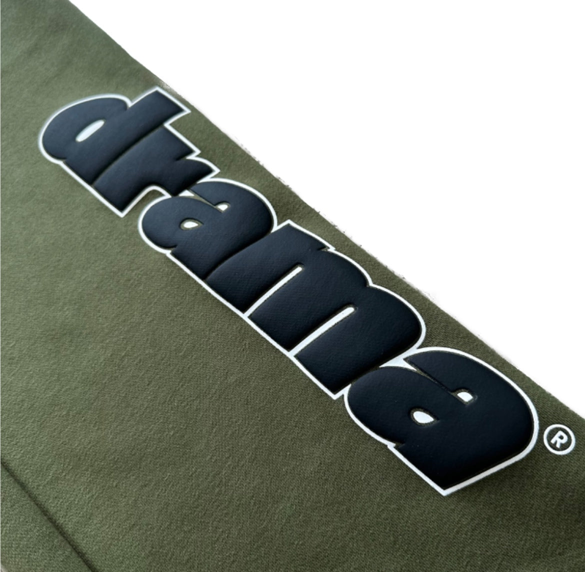 Drama Call Puff Print Tracksuit - Military Green