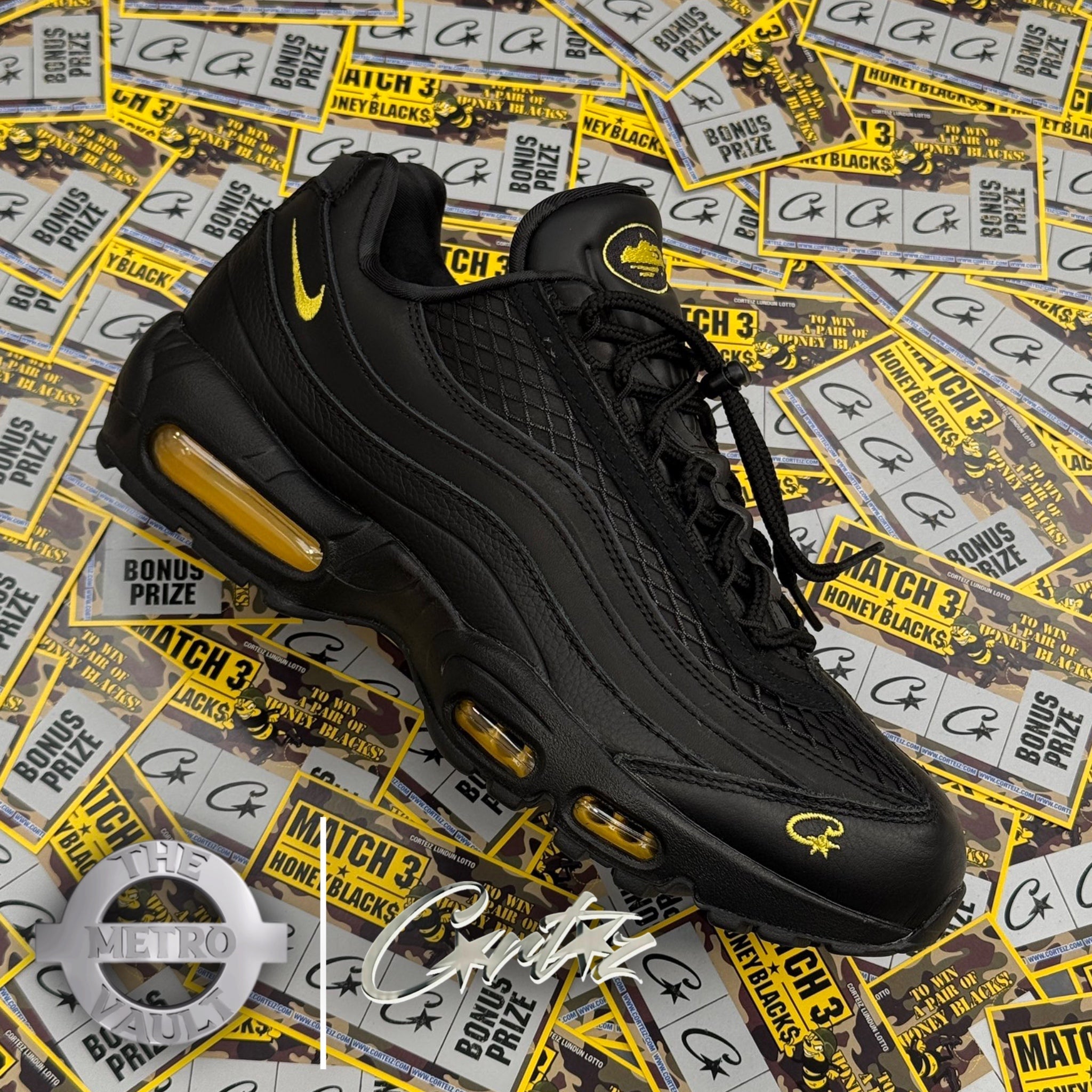 Nike x Corteiz 'Honey Black' 95s: The Collab That Broke the Internet