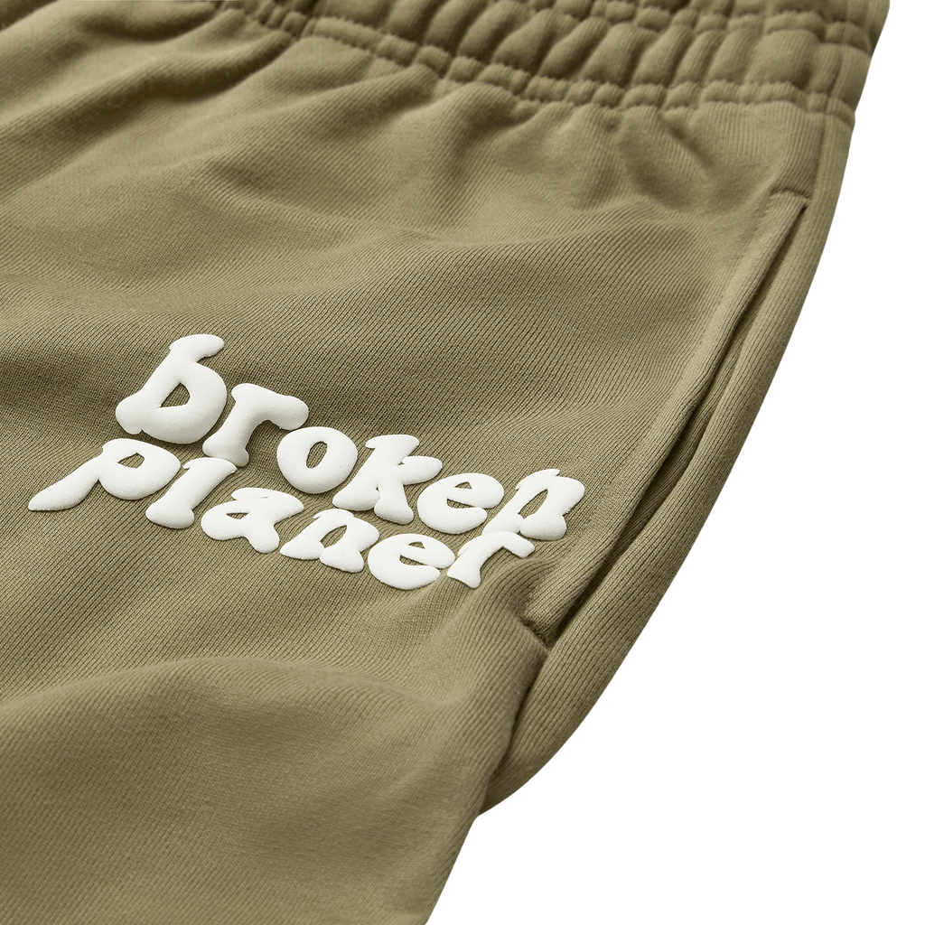 Broken Planet Wide-Leg Sweatpants - Olive