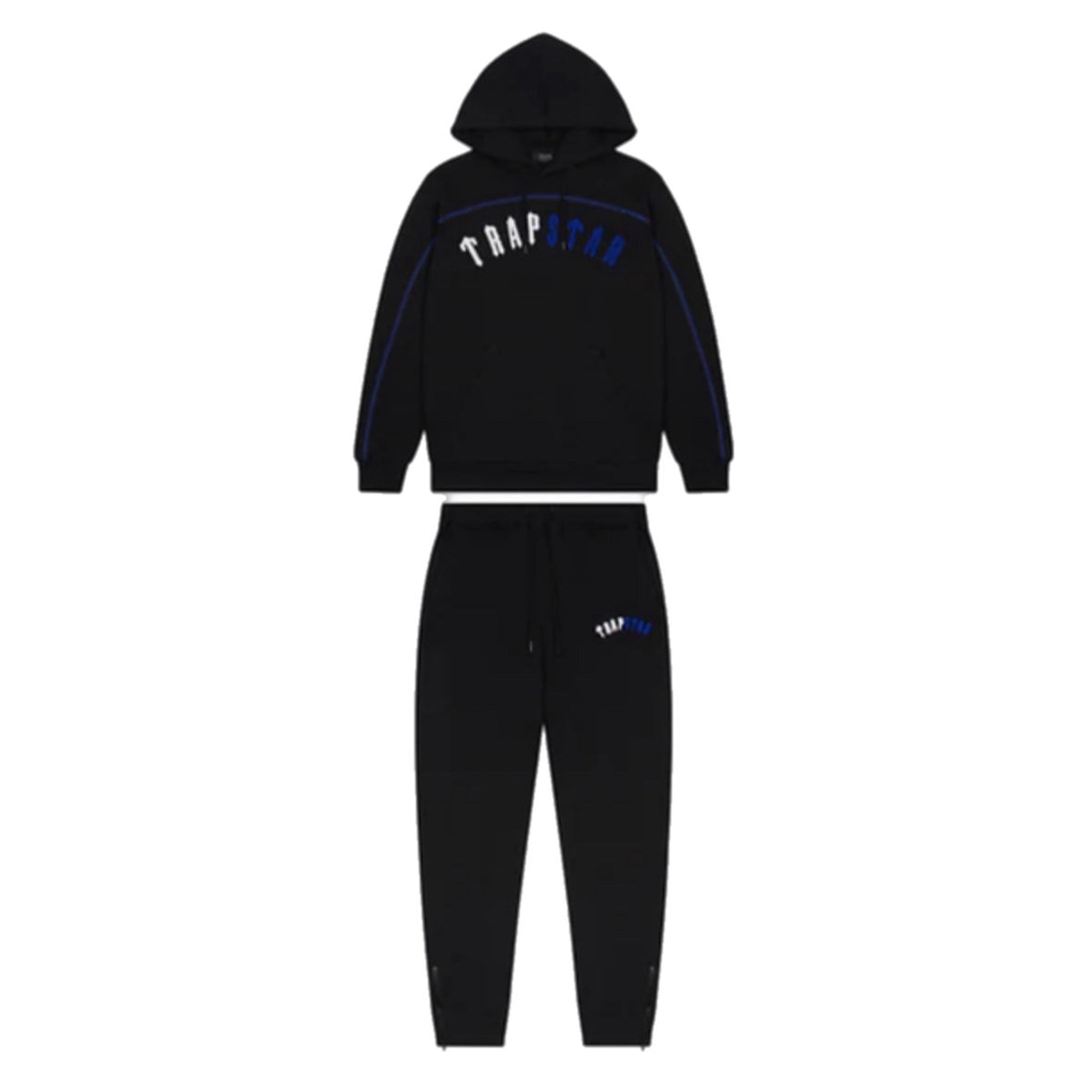 Trapstar Irongate Arch Chenille Tracksuit - Black Ice