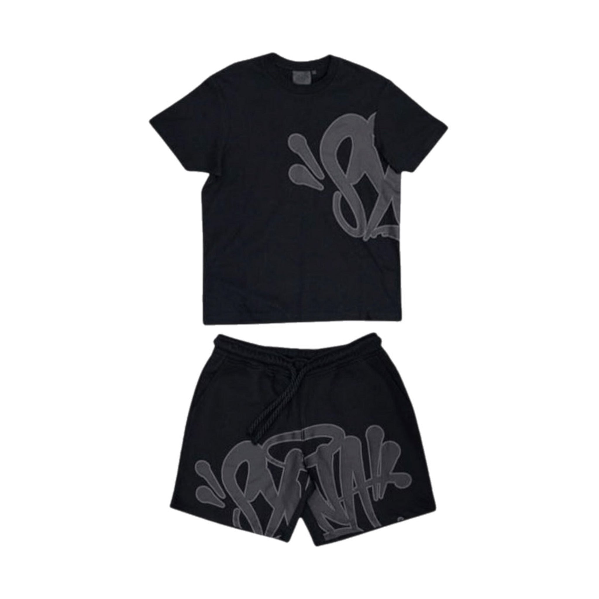 Syna World Logo T-shirt/Short Set - Black