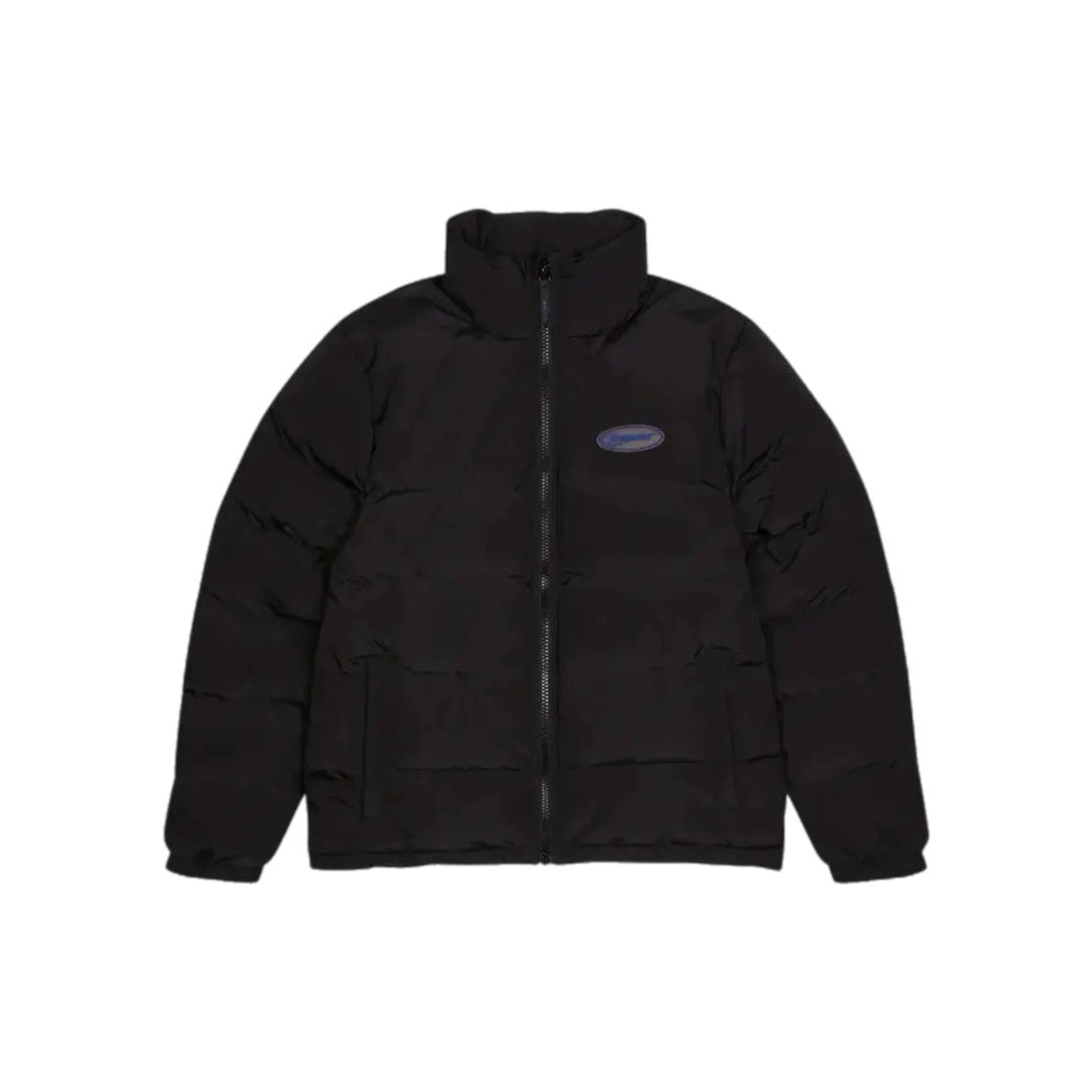 Trapstar Hyperdrive Puffer Jacket - Black/Blue