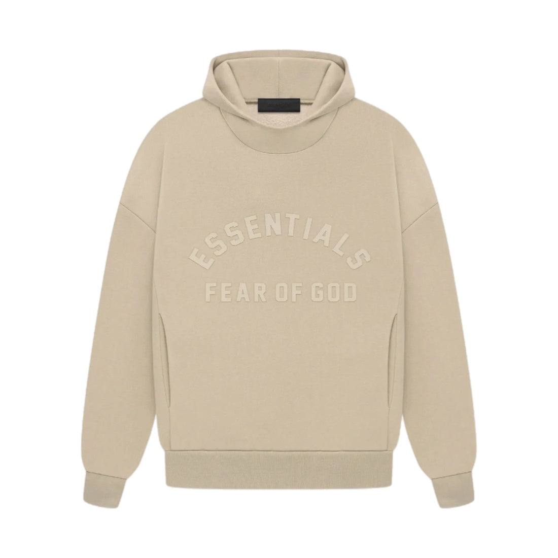 Fear Of God Essentials Arch Logo Hoodie - Dusty Beige