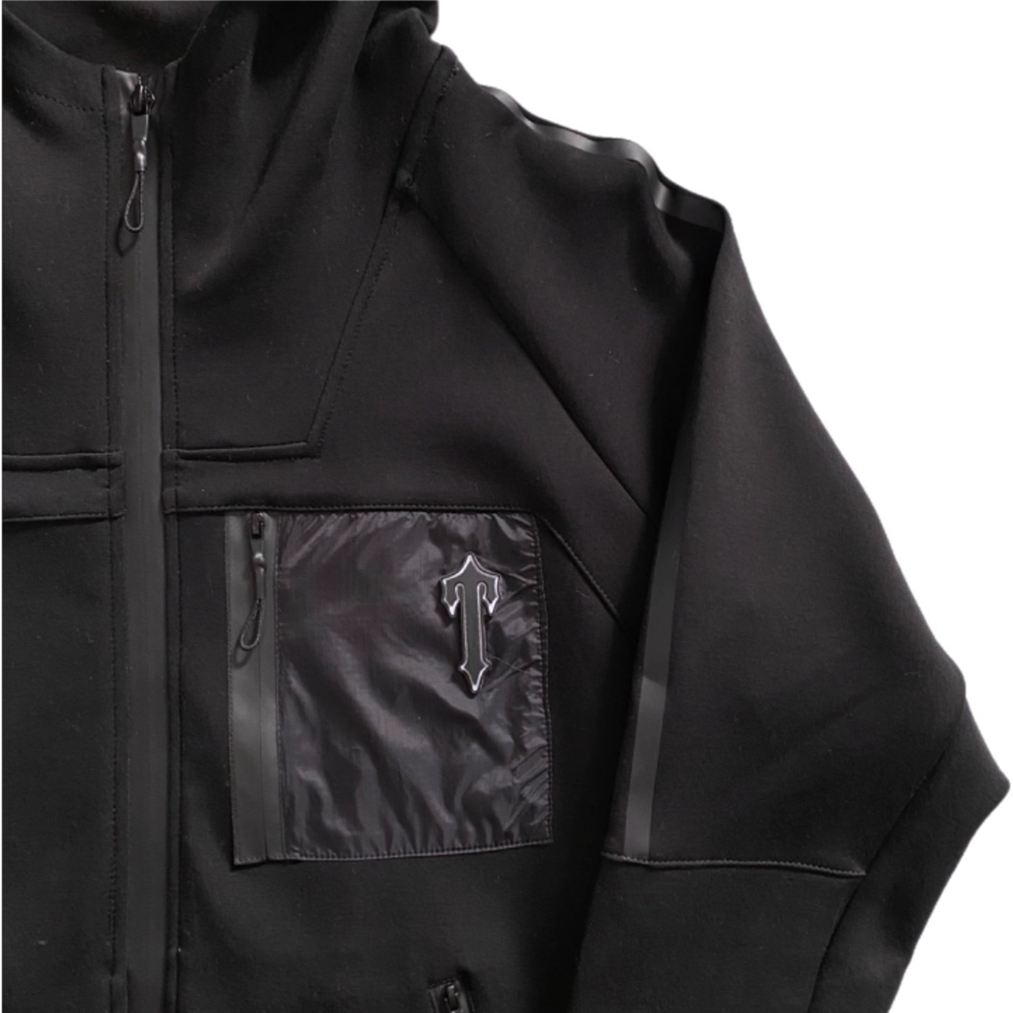 Trapstar Irongate T-Fleece Tracksuit - Black