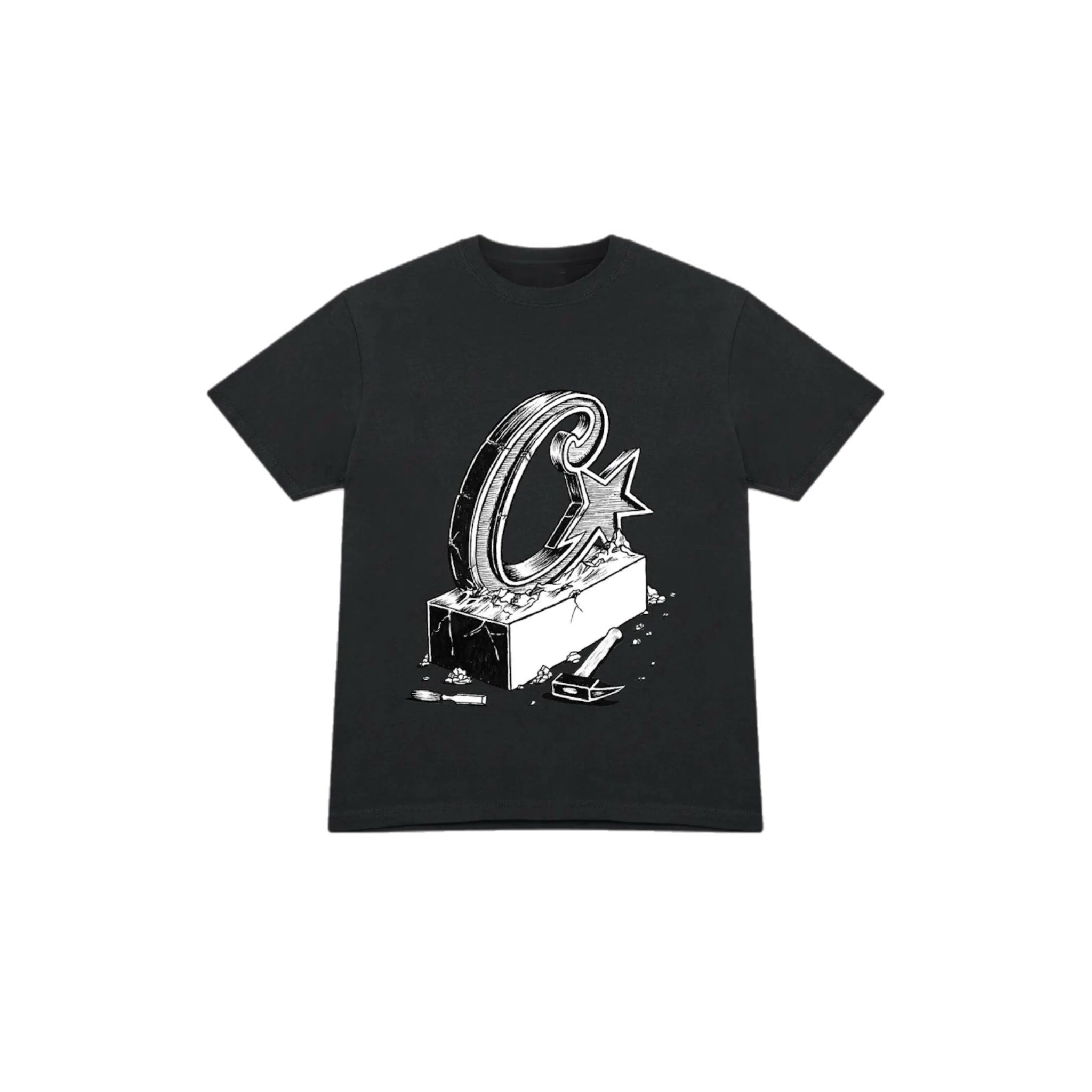 Corteiz Chisel T-shirt - Black