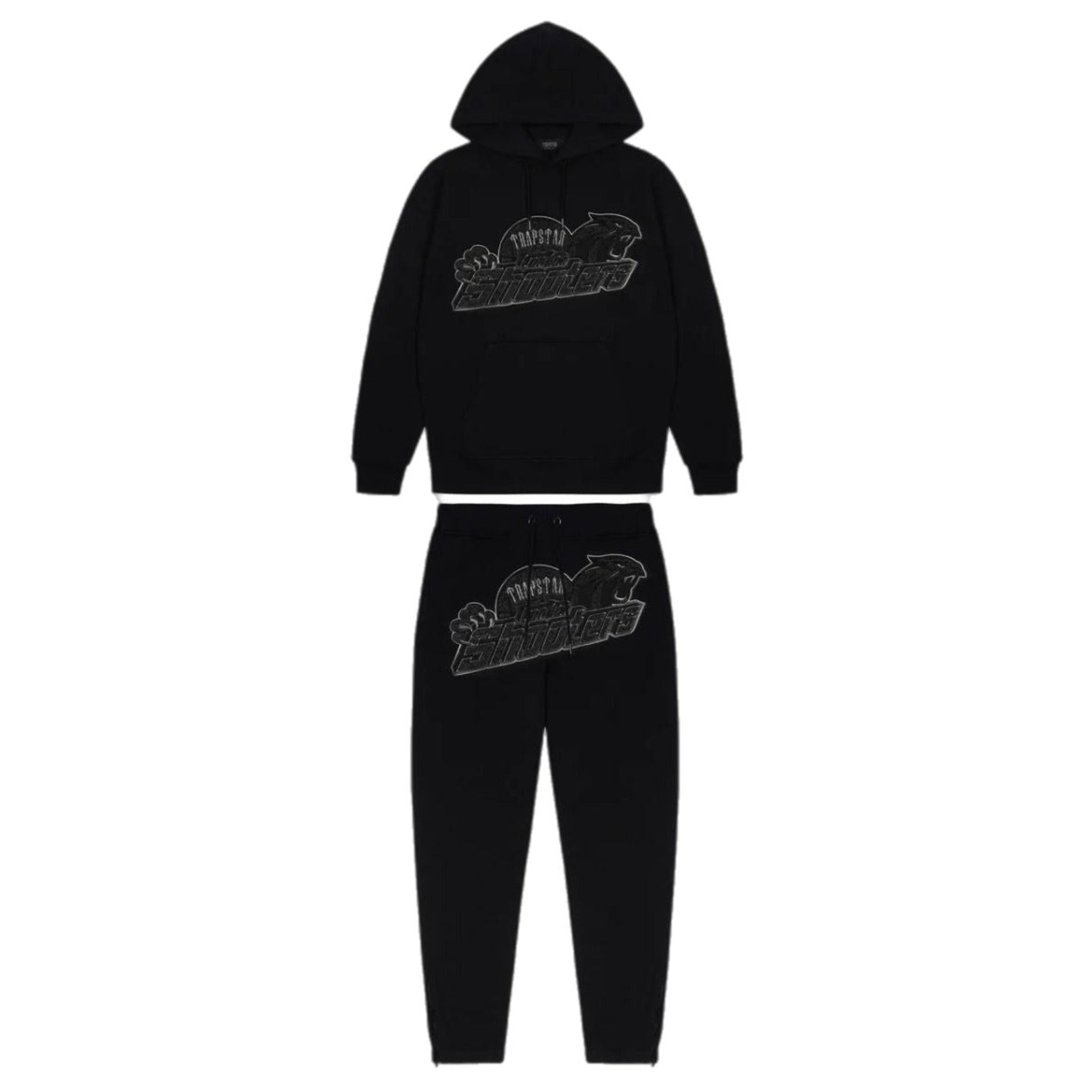 Trapstar London Shooters Tracksuit - Black Monochrome