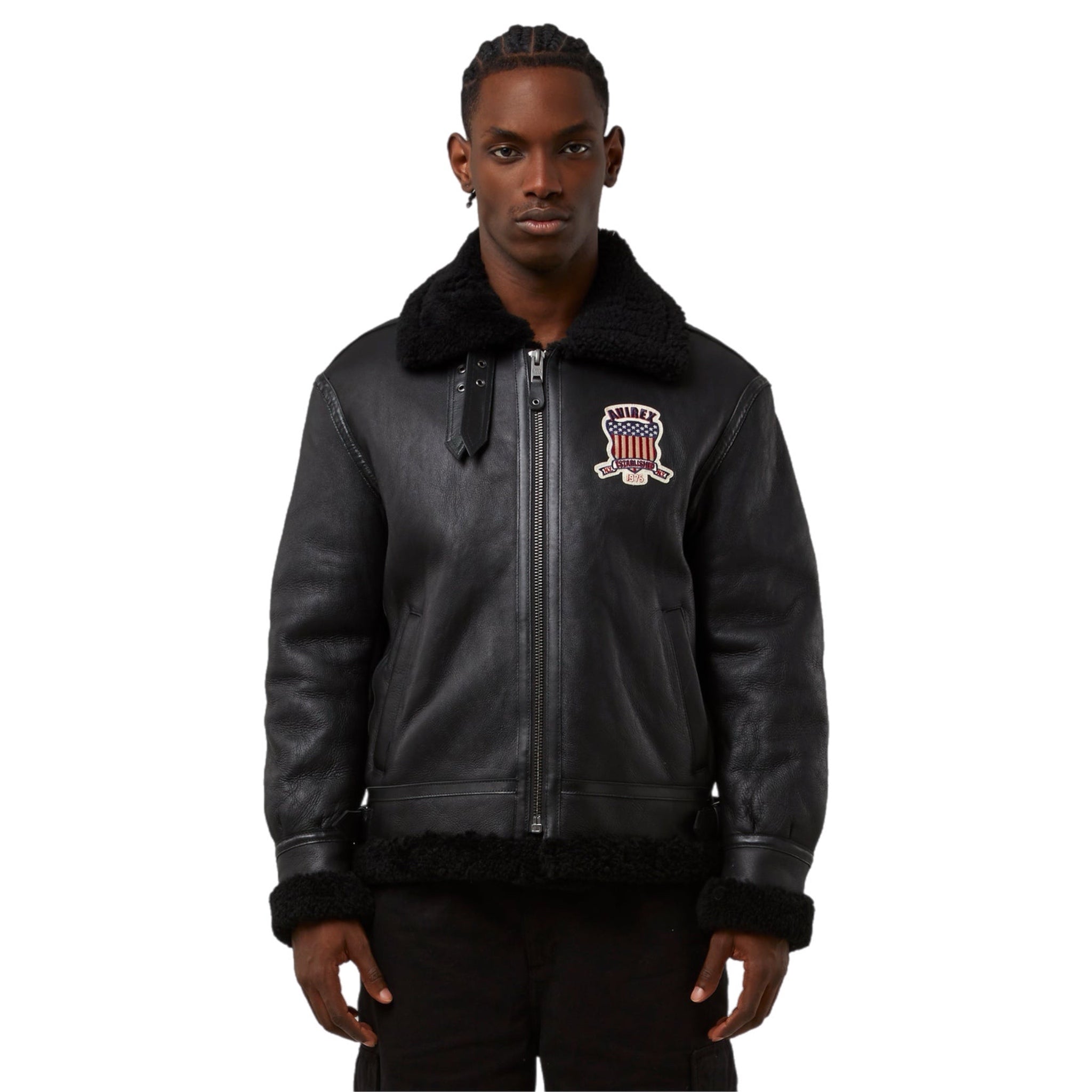 Avirex Icon Shearling Aviator Jacket