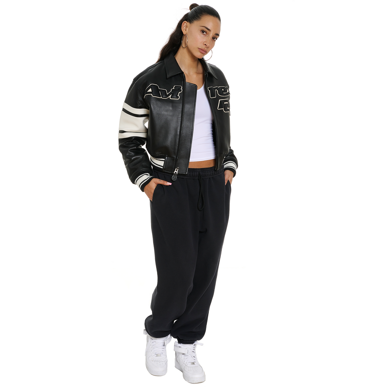 Avirex Cropped Icon Jacket