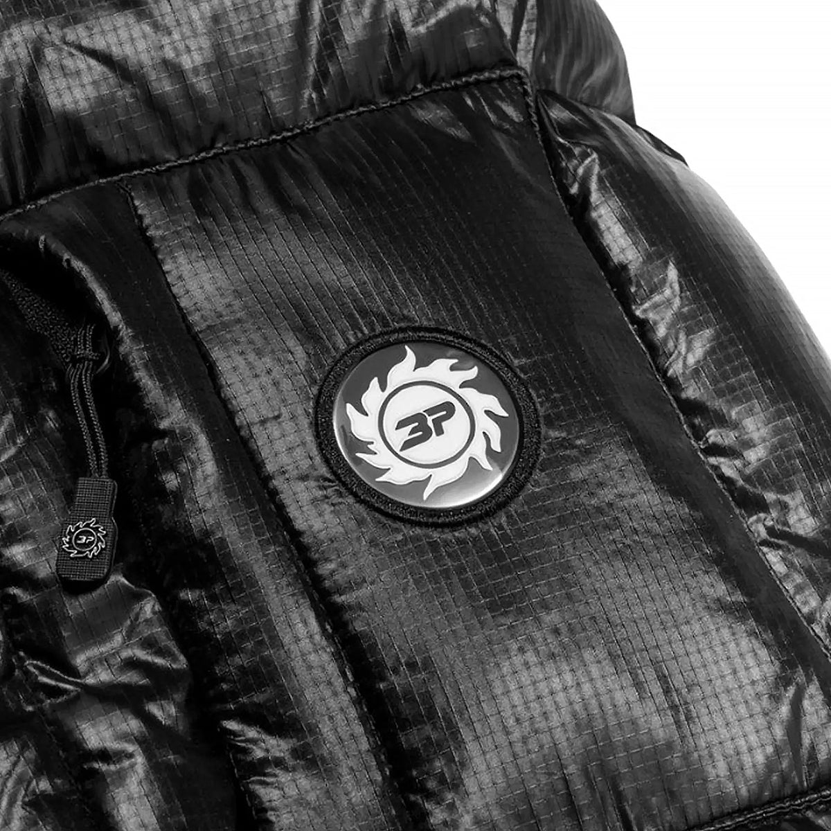 Broken Planet Puffer Jacket - Black