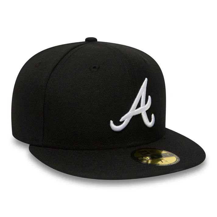 New Era Atlanta Braves A Team MLB Team Black 59FIFTY Fitted Cap