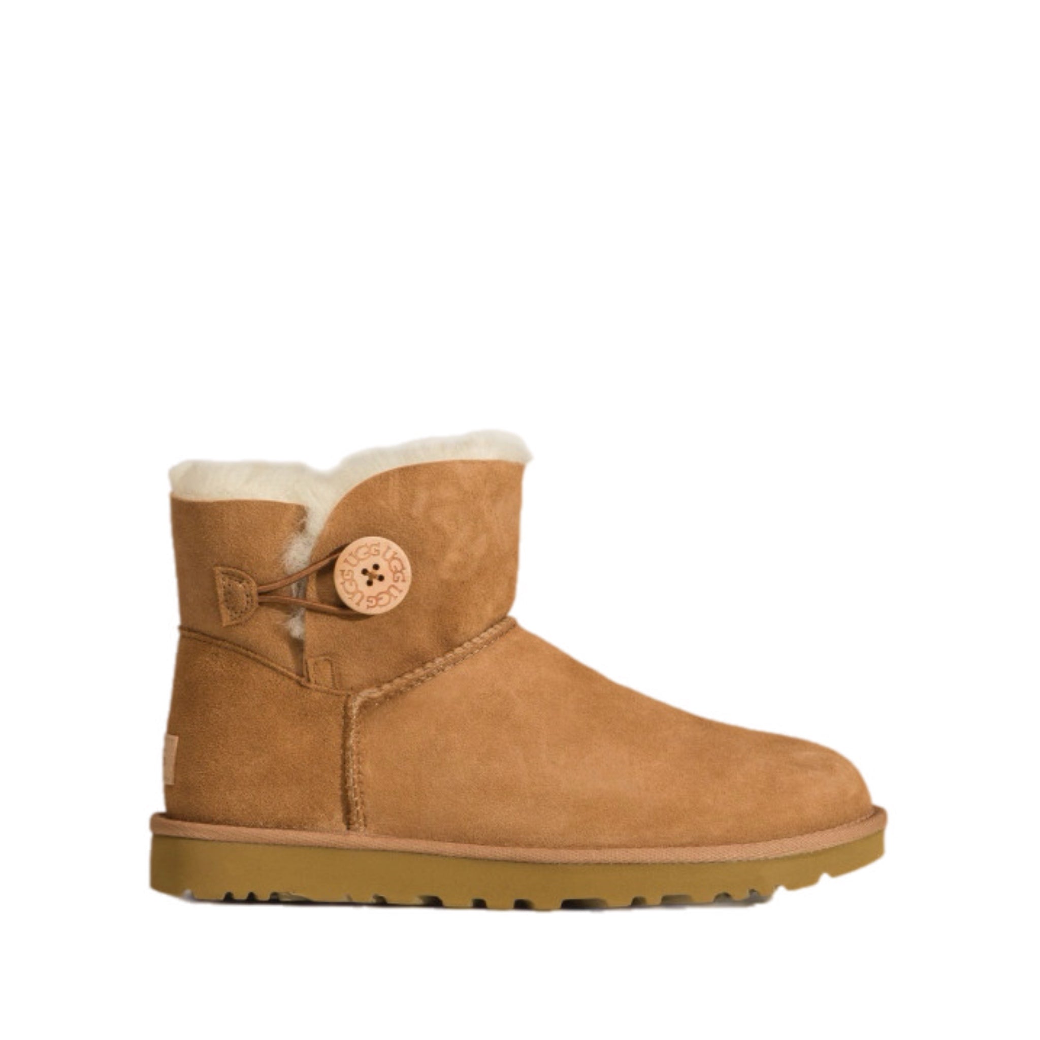 UGG Mini Bailey Button Boots - Chestnut (Women’s)