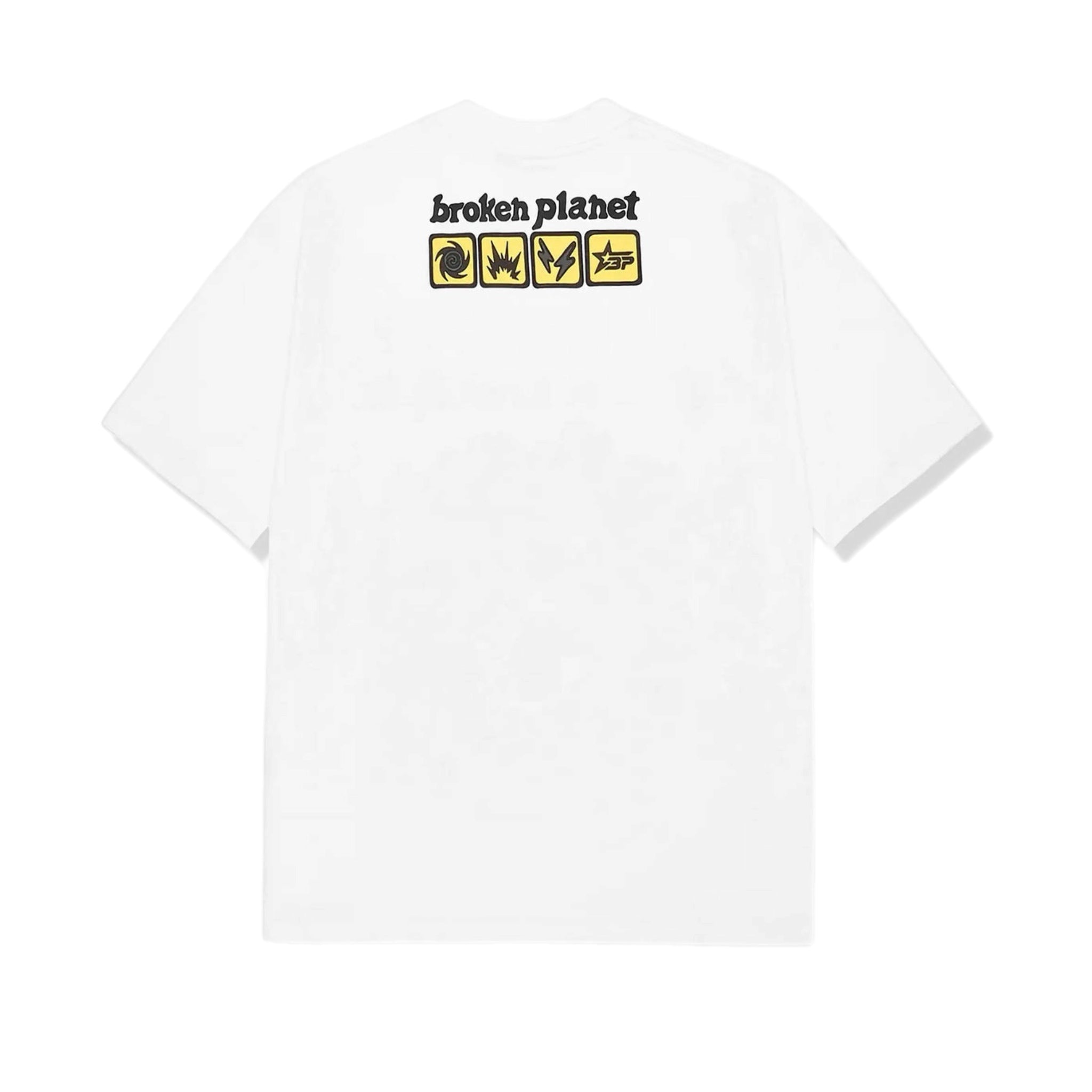 Broken Planet In Case Of Emergency T-shirt - White