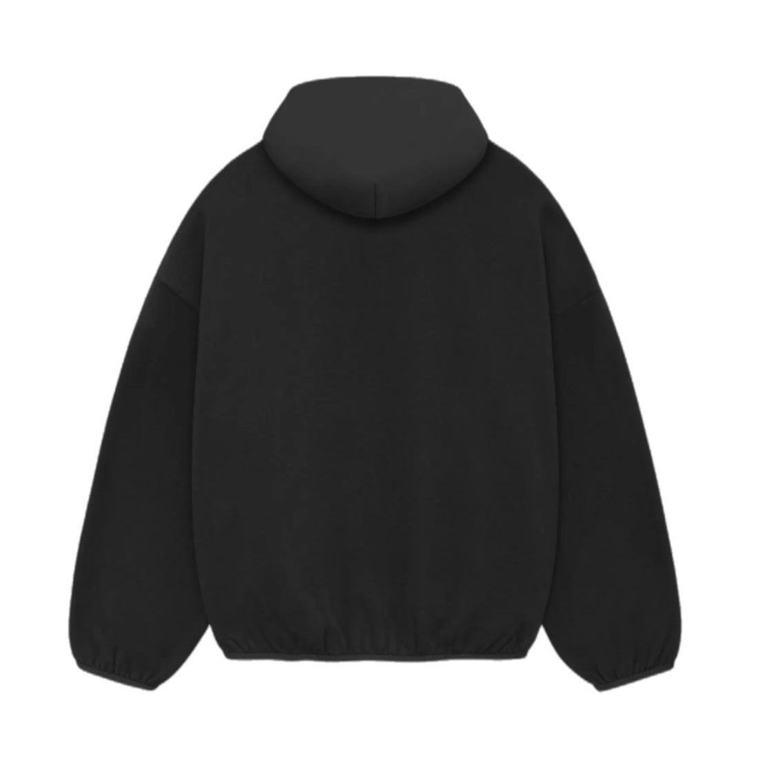 Fear Of God Essentials Nylon Fleece Hoodie - Jet Black