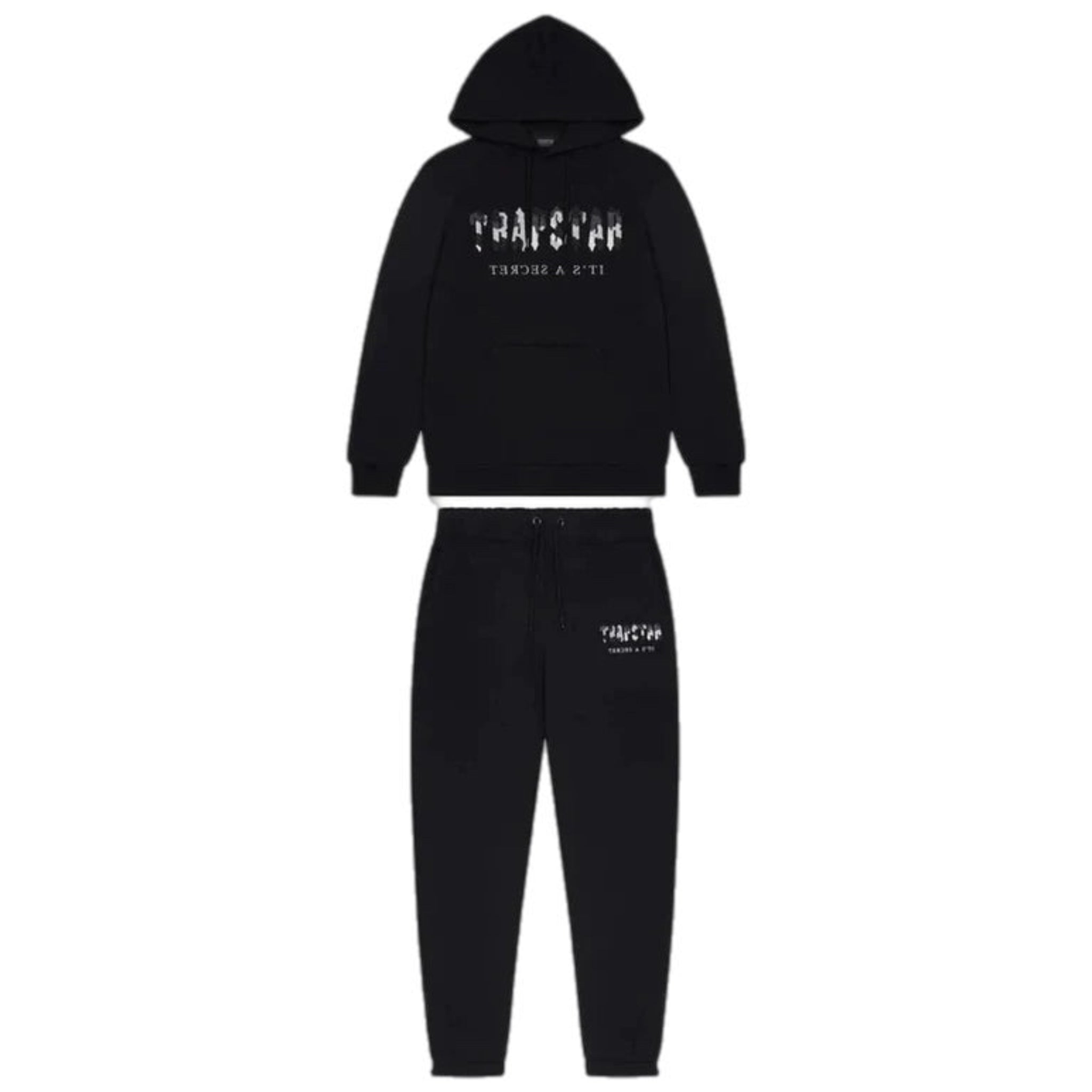 Trapstar Irongate Chenille Tracksuit - Black/Camo