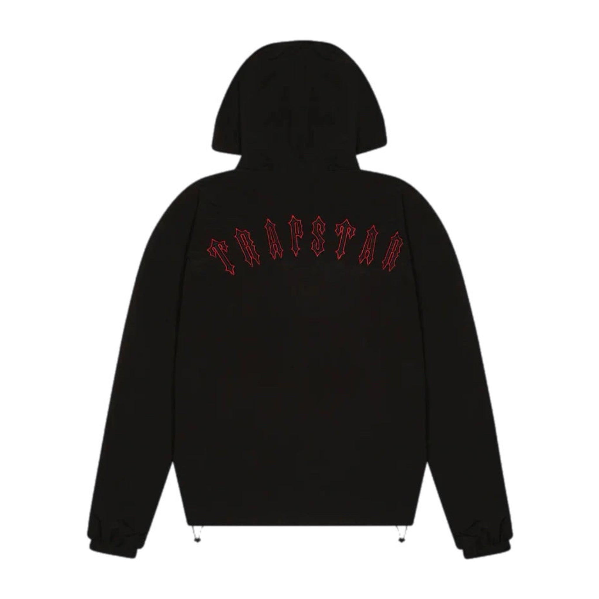 Trapstar Irongate Windbreaker - Black/Red