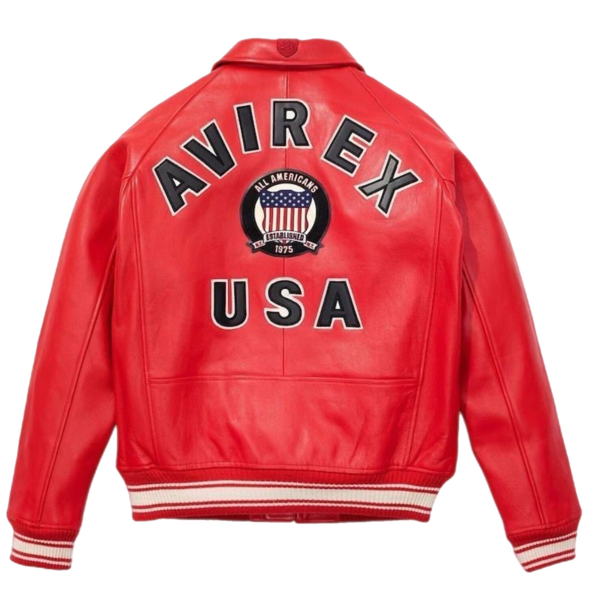 Avirex Icon Jacket - Red