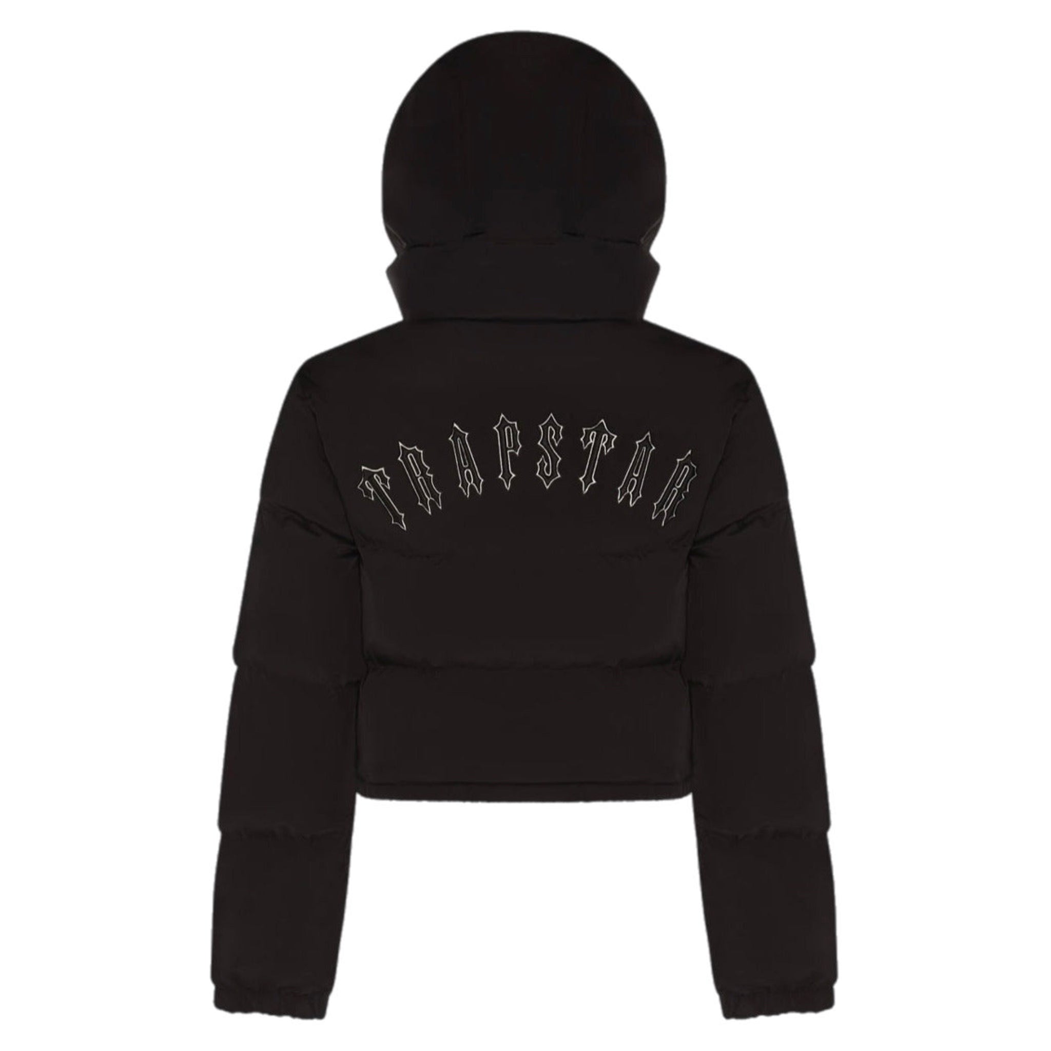 Trapstar Irongate Hooded Women’s Puffer Jacket - Black