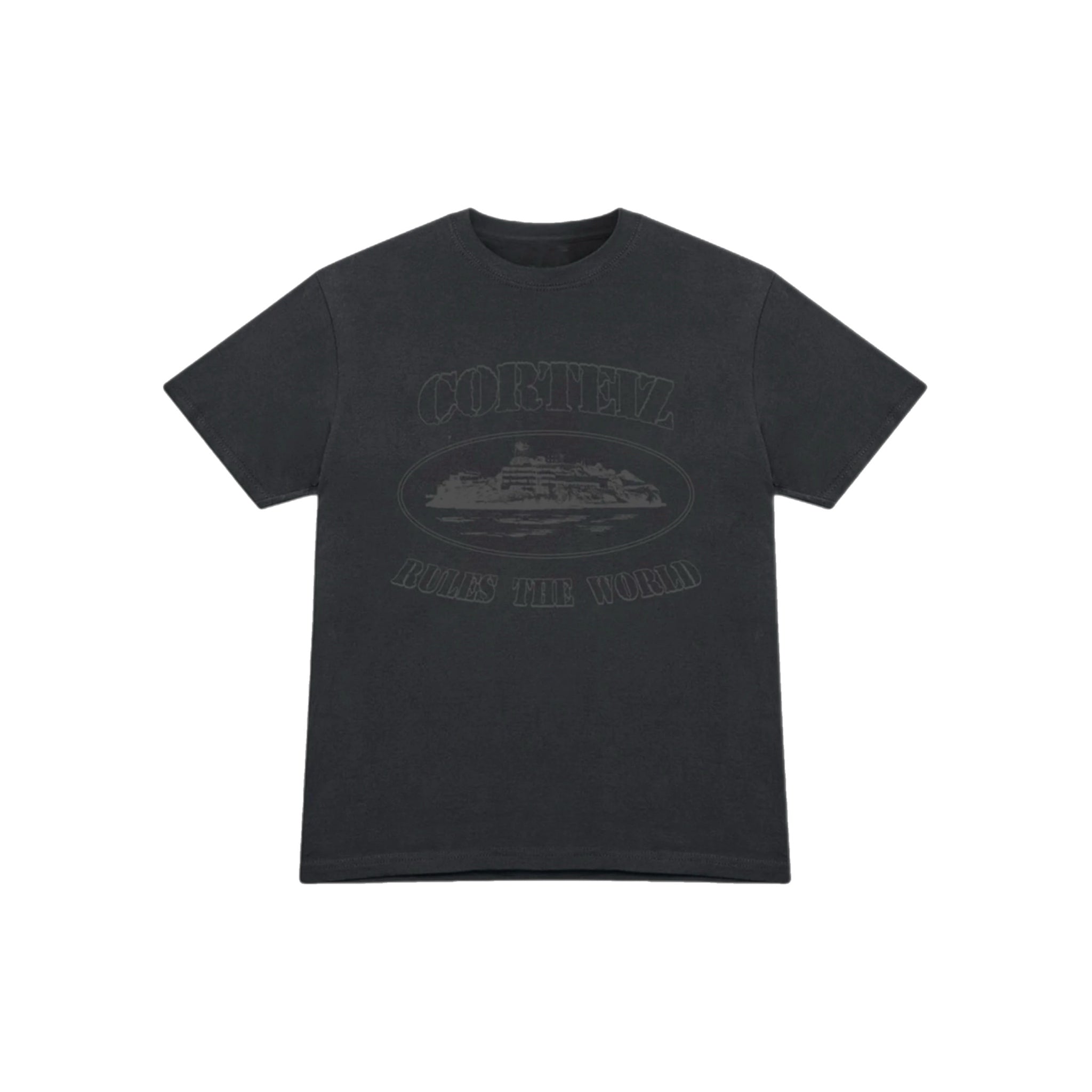 Corteiz OG Alcatraz T-shirt - Black