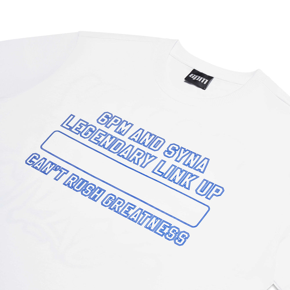 6PM x Syna World Link Up CRG T-shirt - White/Blue