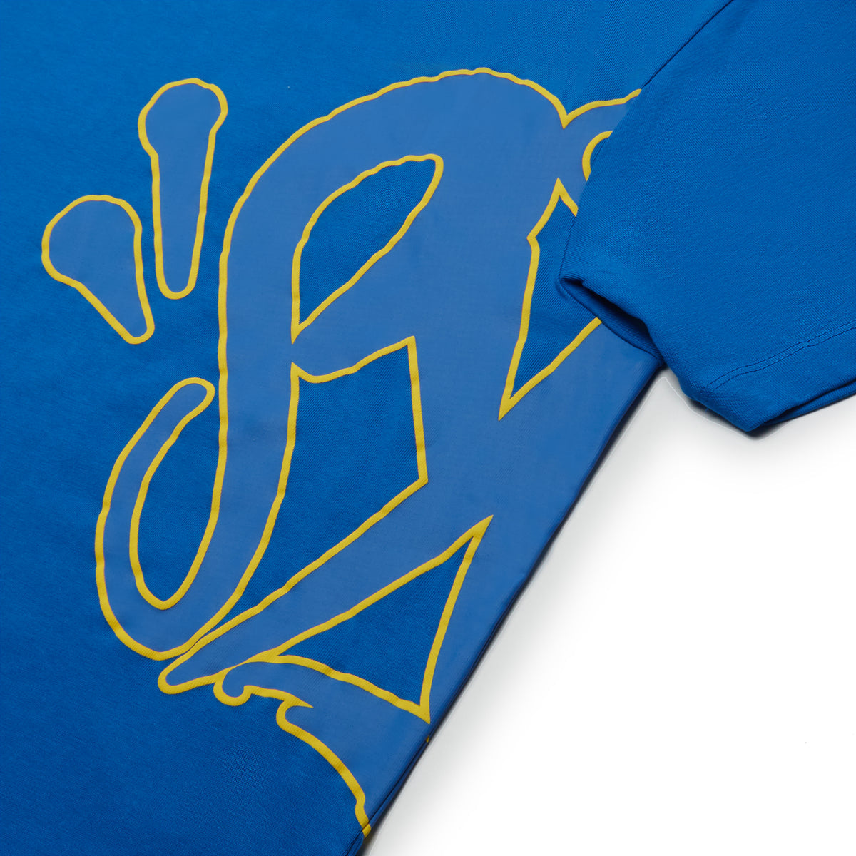 Syna World Logo T-shirt/Short Set - Blue/Yellow
