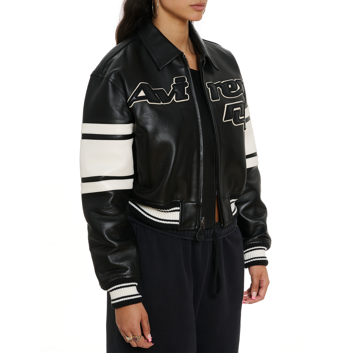 Avirex Cropped Icon Jacket