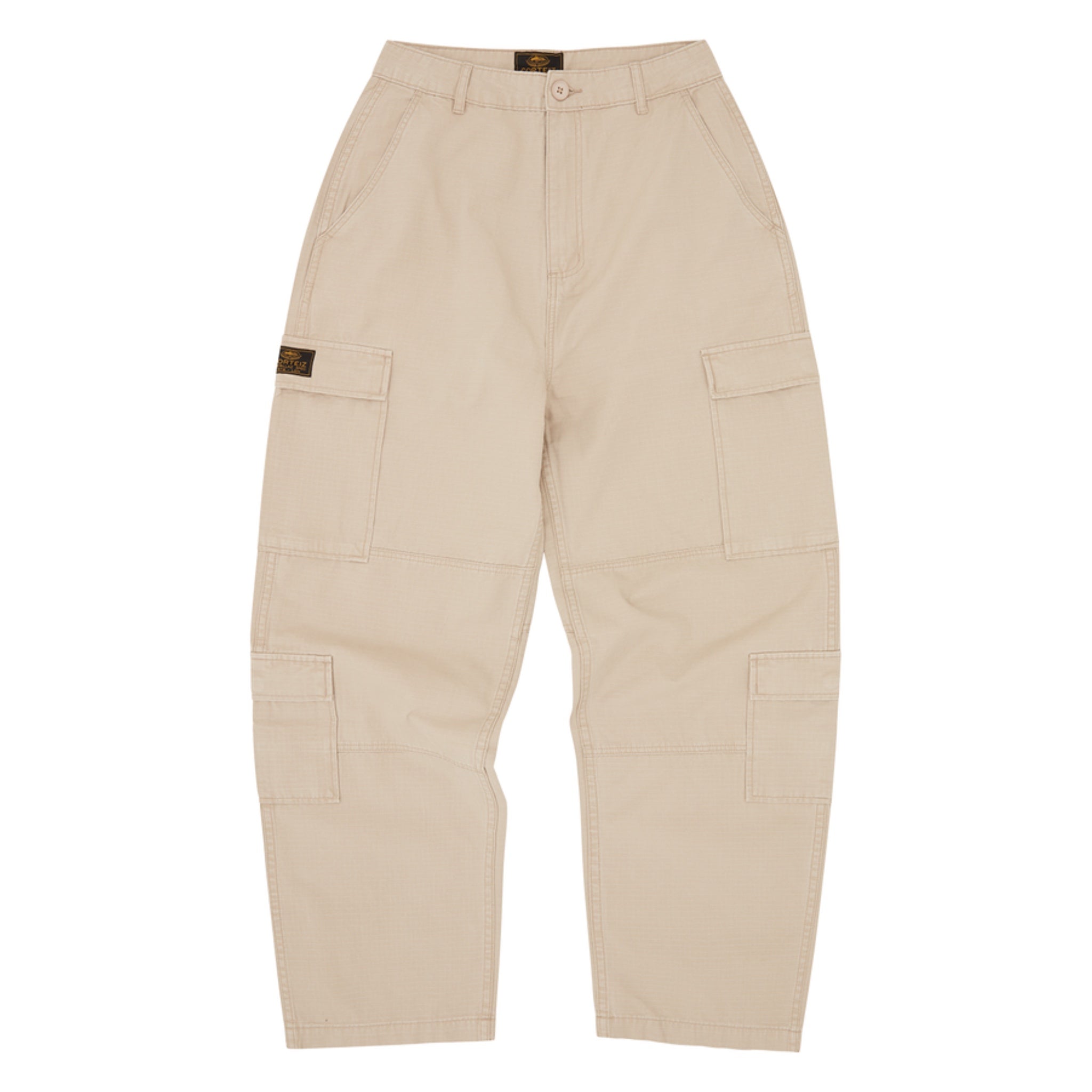 Corteiz Guerillaz Cargo Pants - Tan