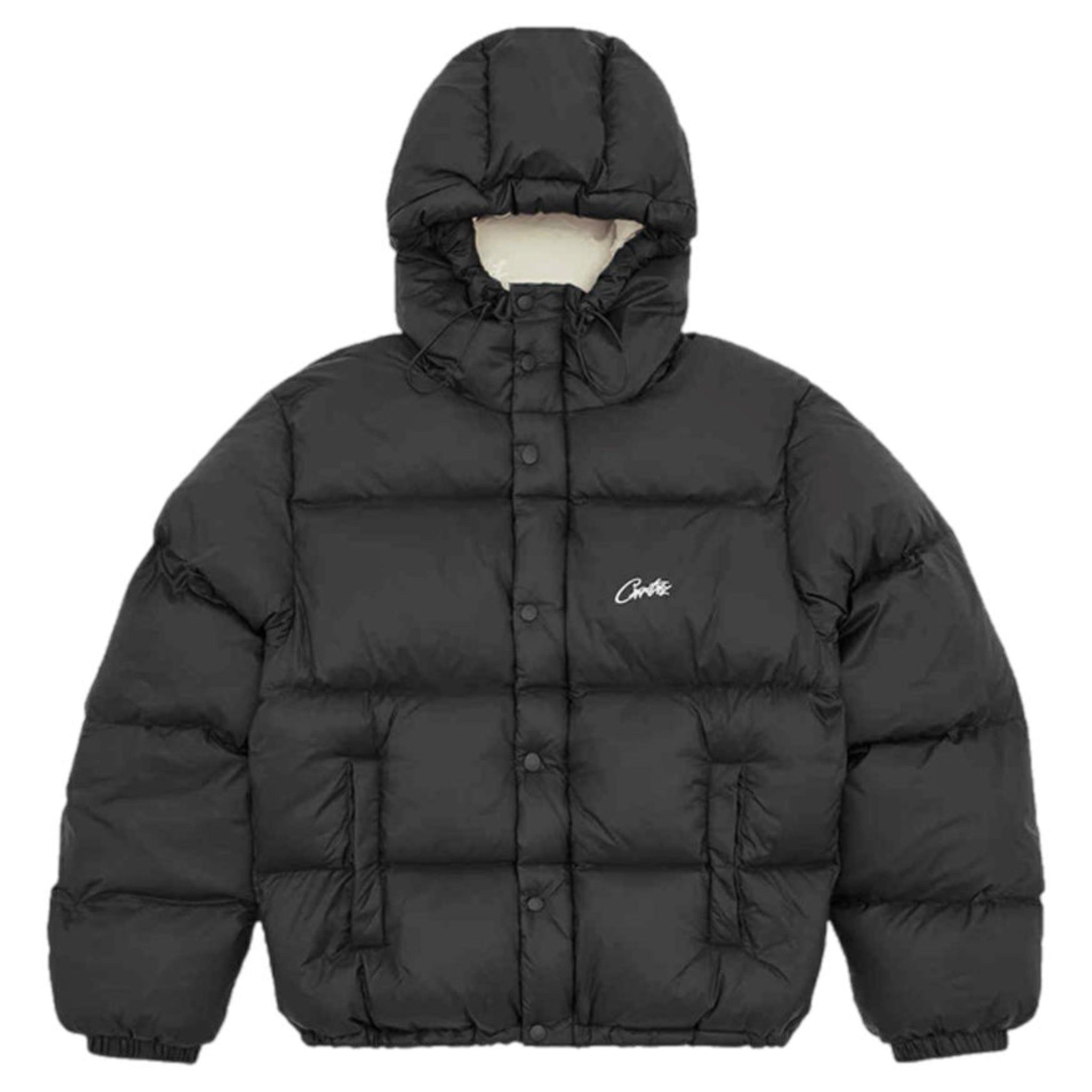 Corteiz Bolo Down Jacket - Black