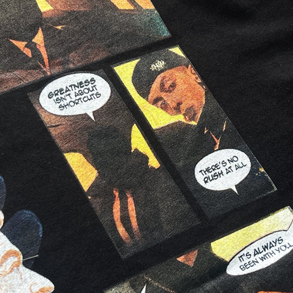 Syna World CRG Comic Strip T-shirt - Black