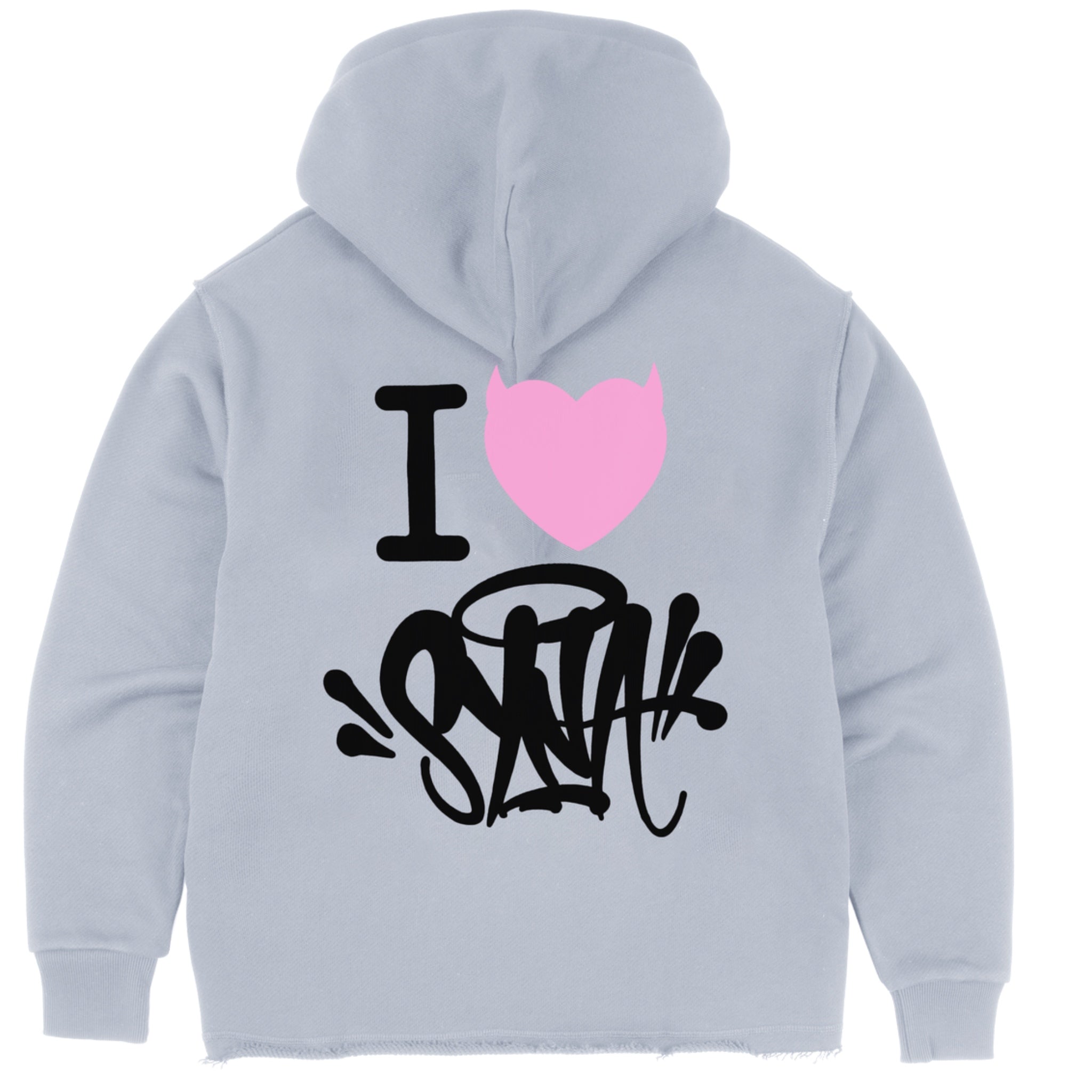 Syna World I Love Syna Hoodie - Grey