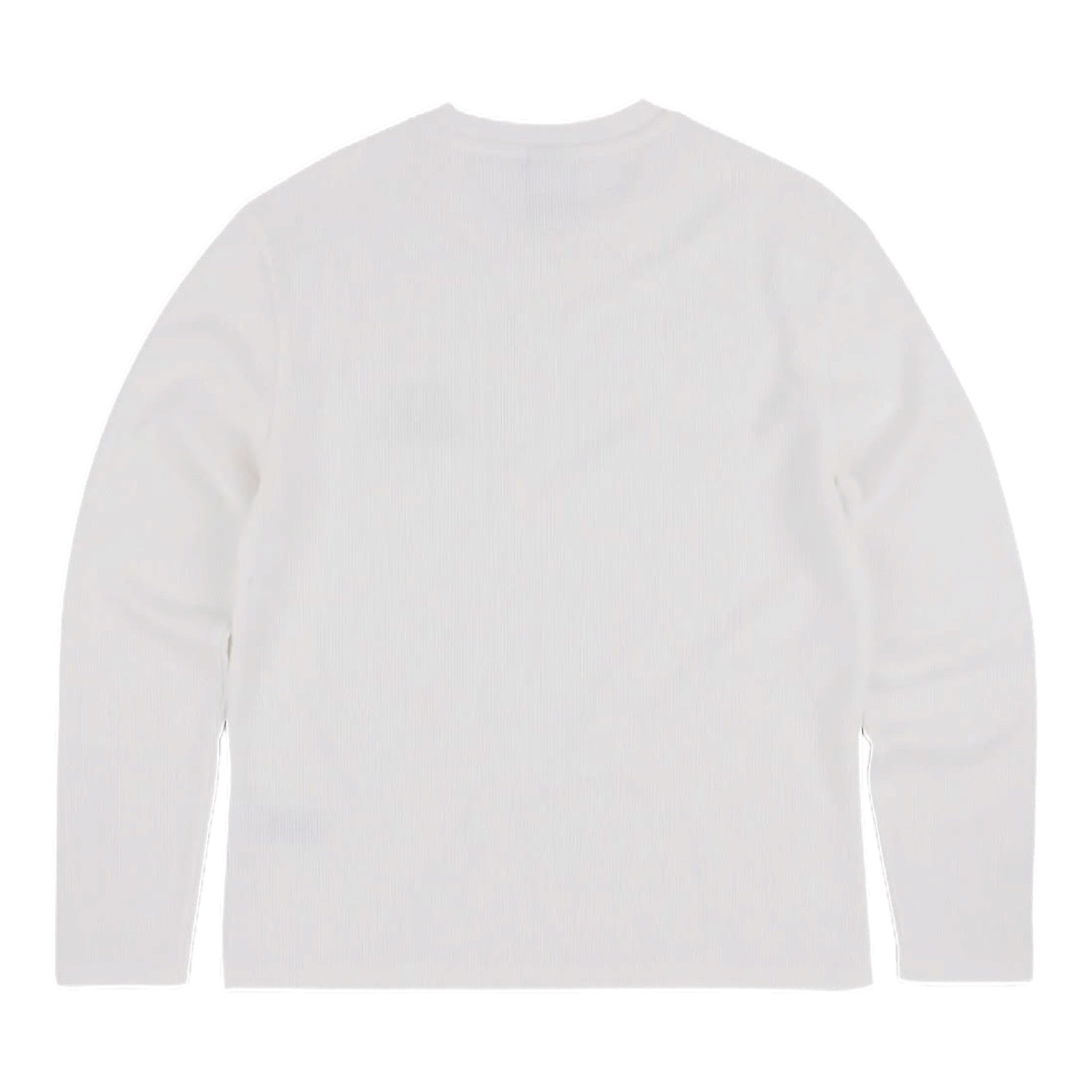 Syna World Waffle Knit Long-sleeve T-shirt - White/Black