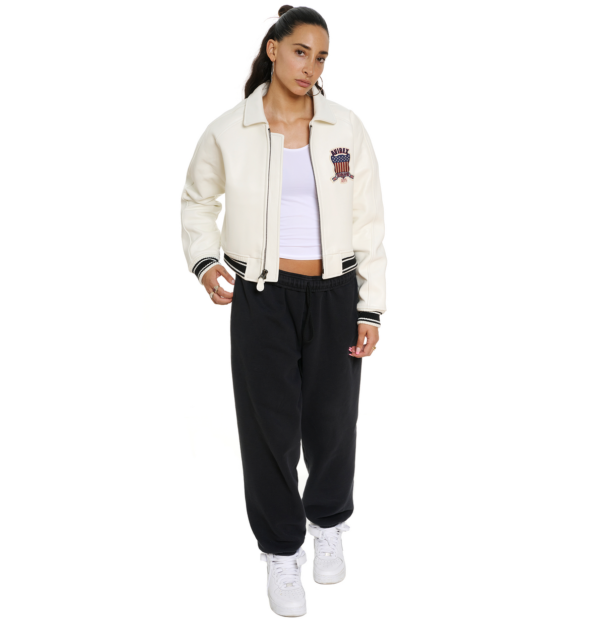 Avirex Cropped Icon Jacket