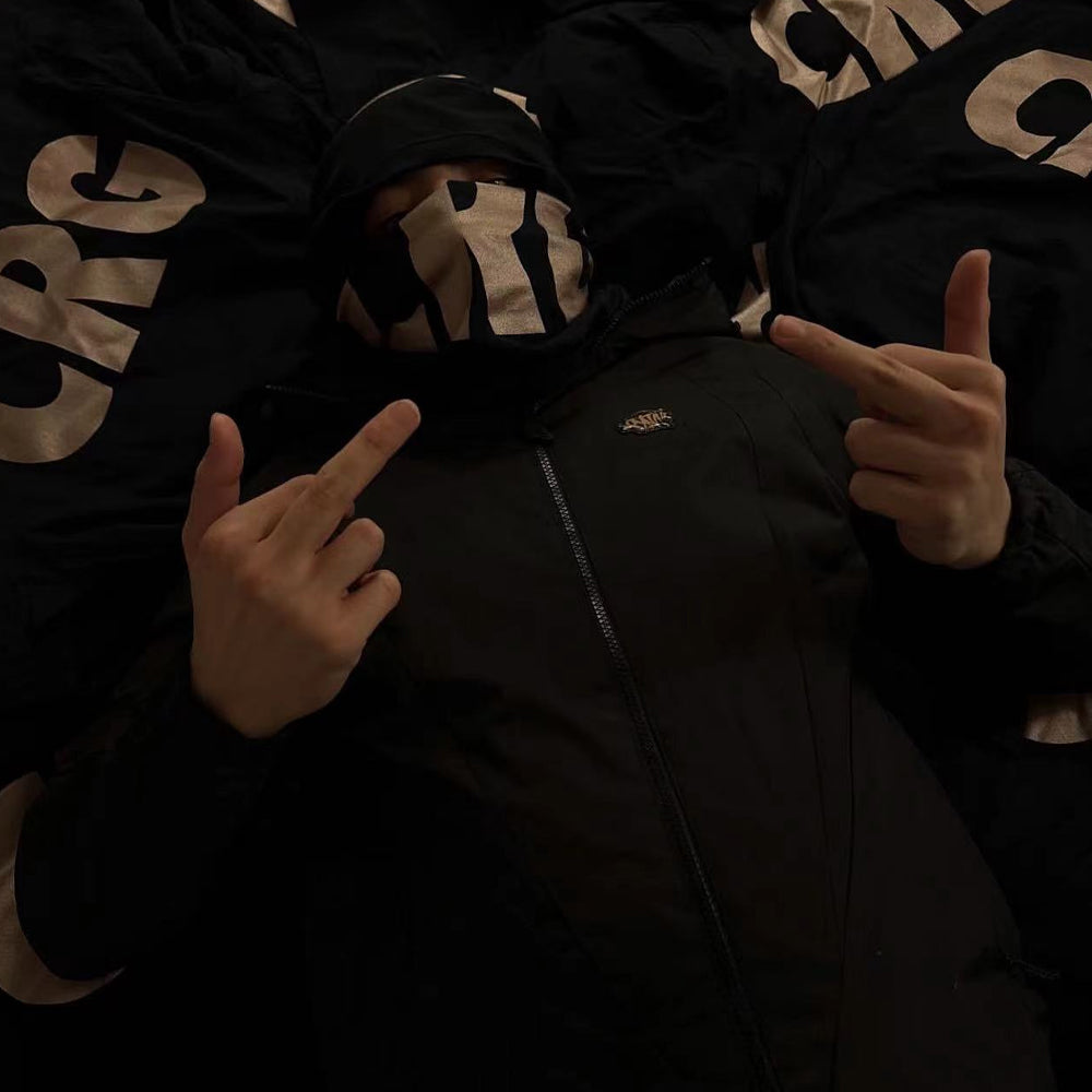 Syna World Vortex Jacket - Black/Rose Gold