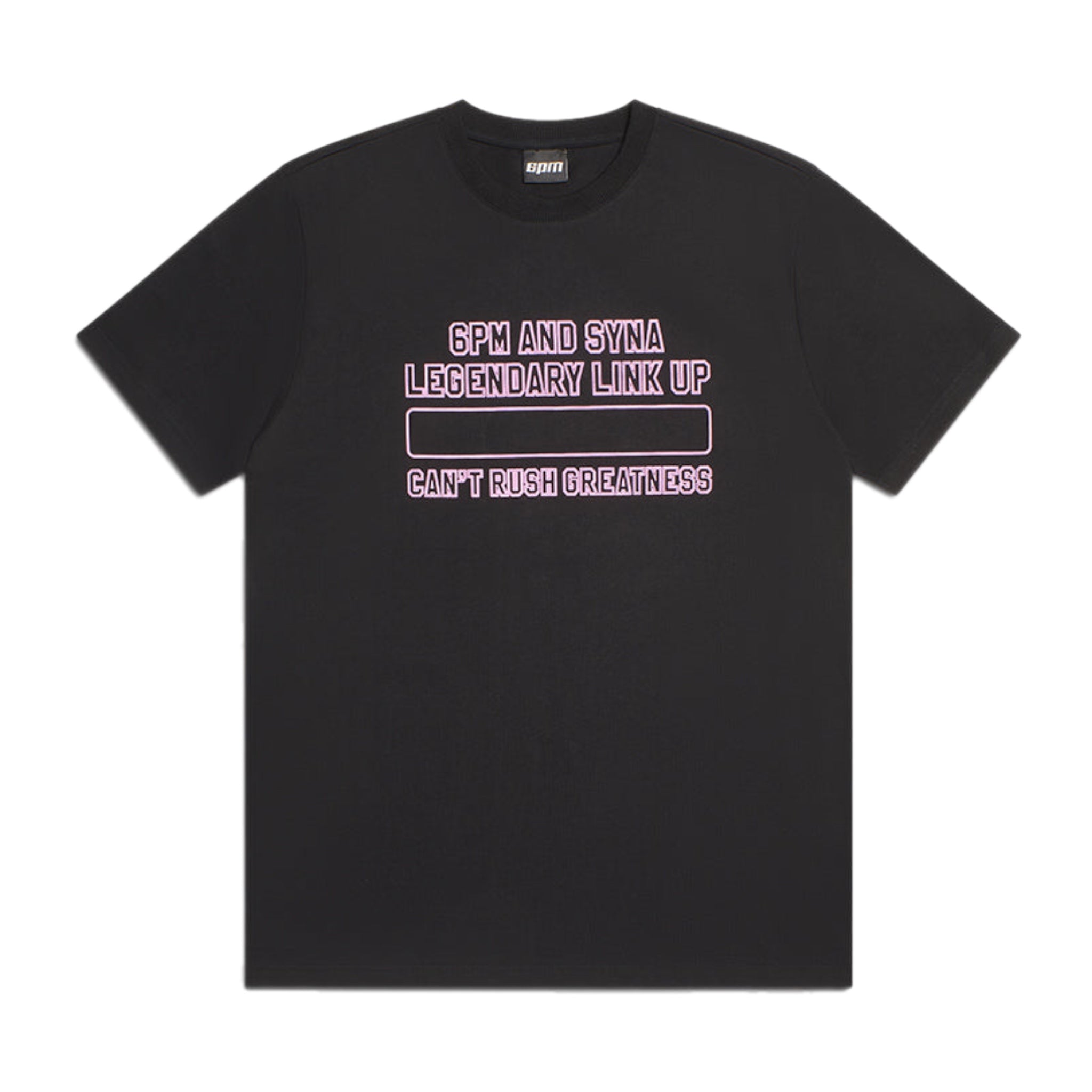 6PM x Syna World Link Up CRG T-shirt - Black/Pink