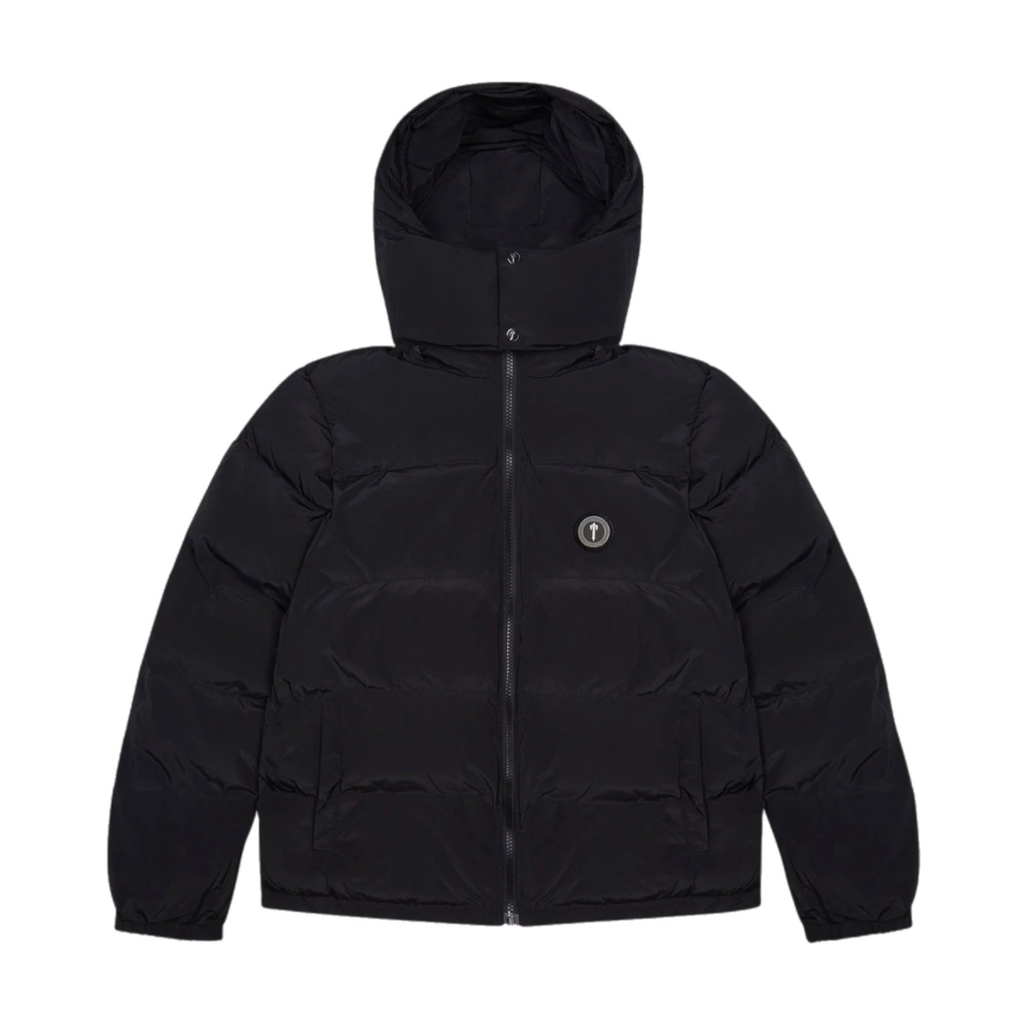 Trapstar Irongate Hooded Puffer Jacket - Black