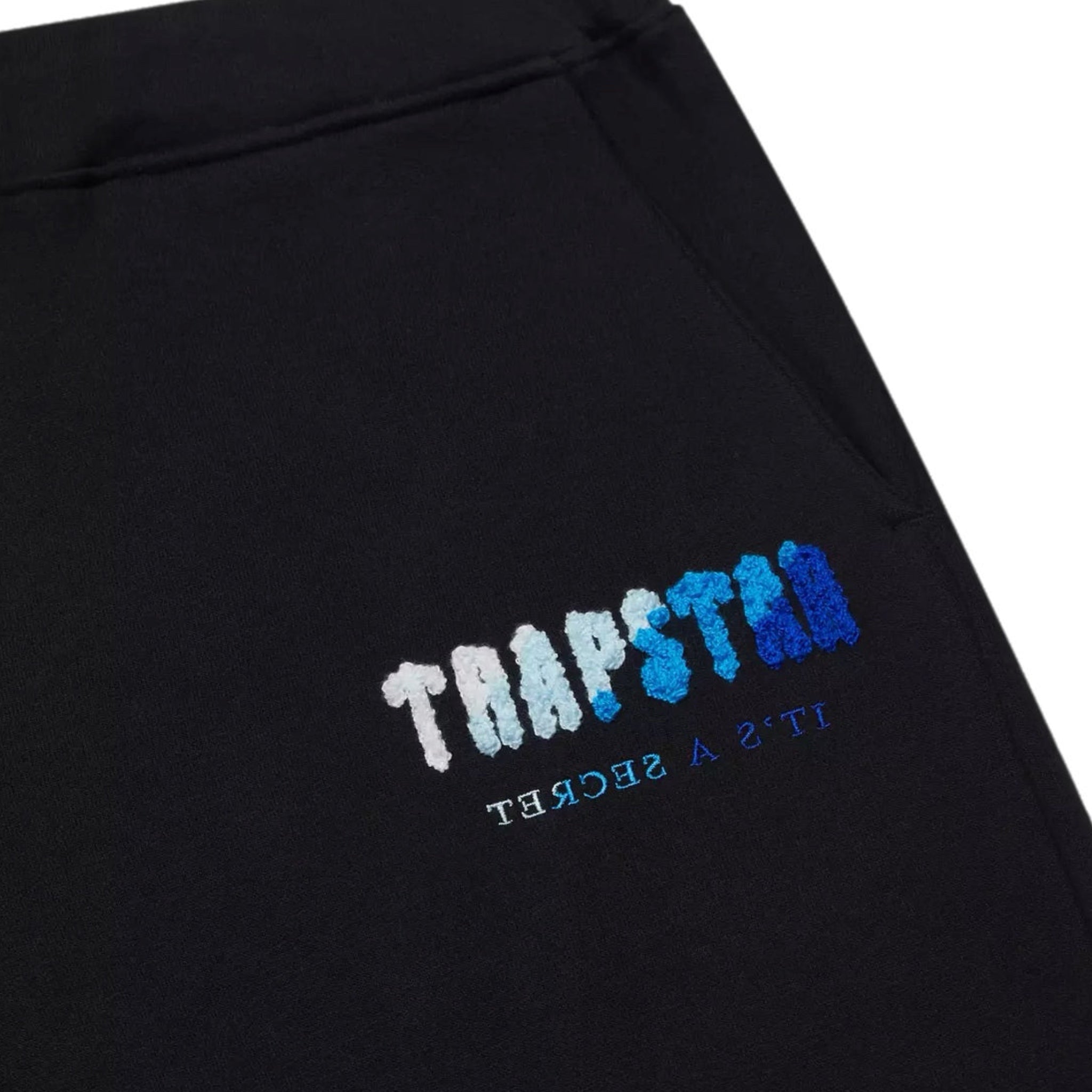 Trapstar Chenille Decoded Tracksuit - Black/Blue