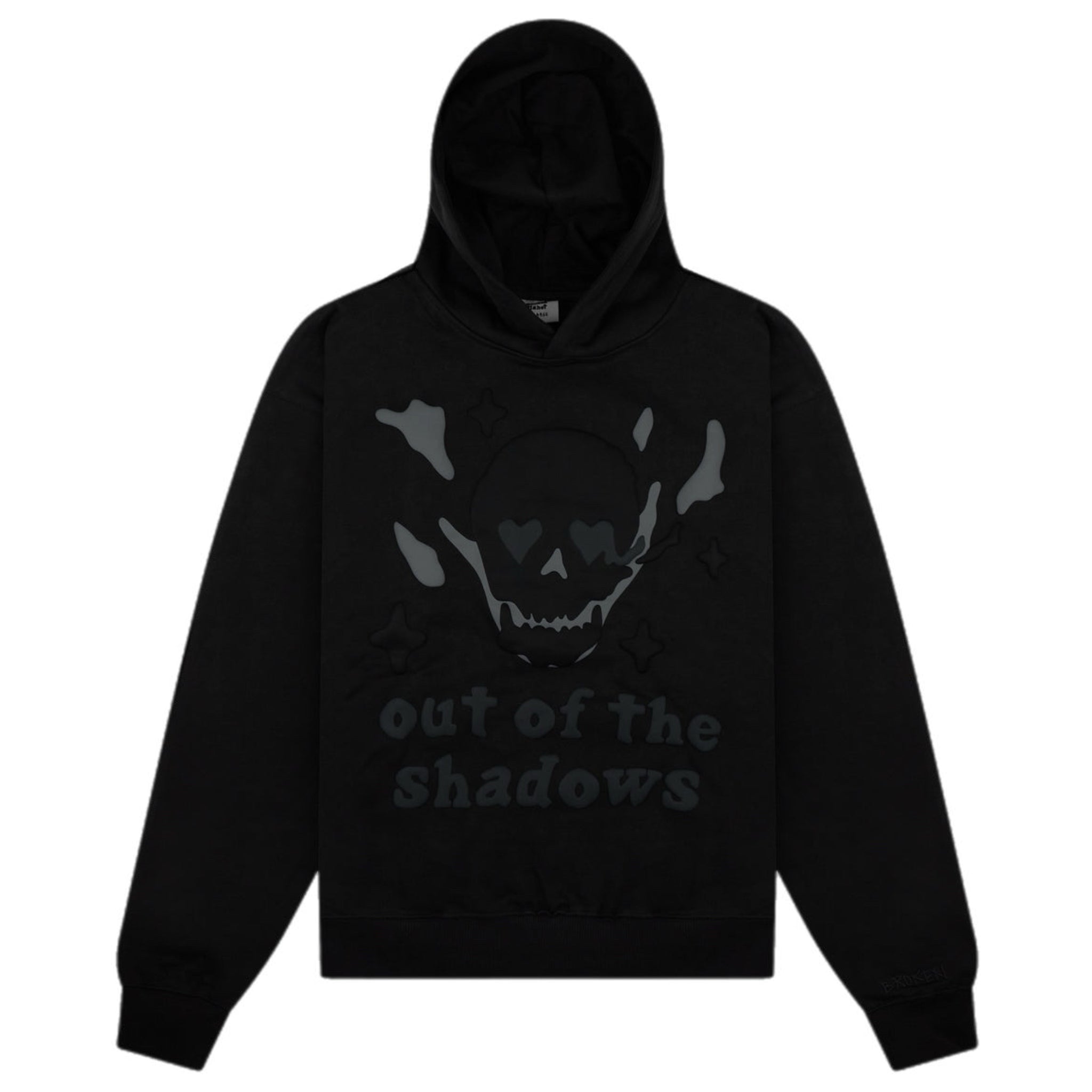 Broken Planet Out Of The Shadows Hoodie - Soot Black