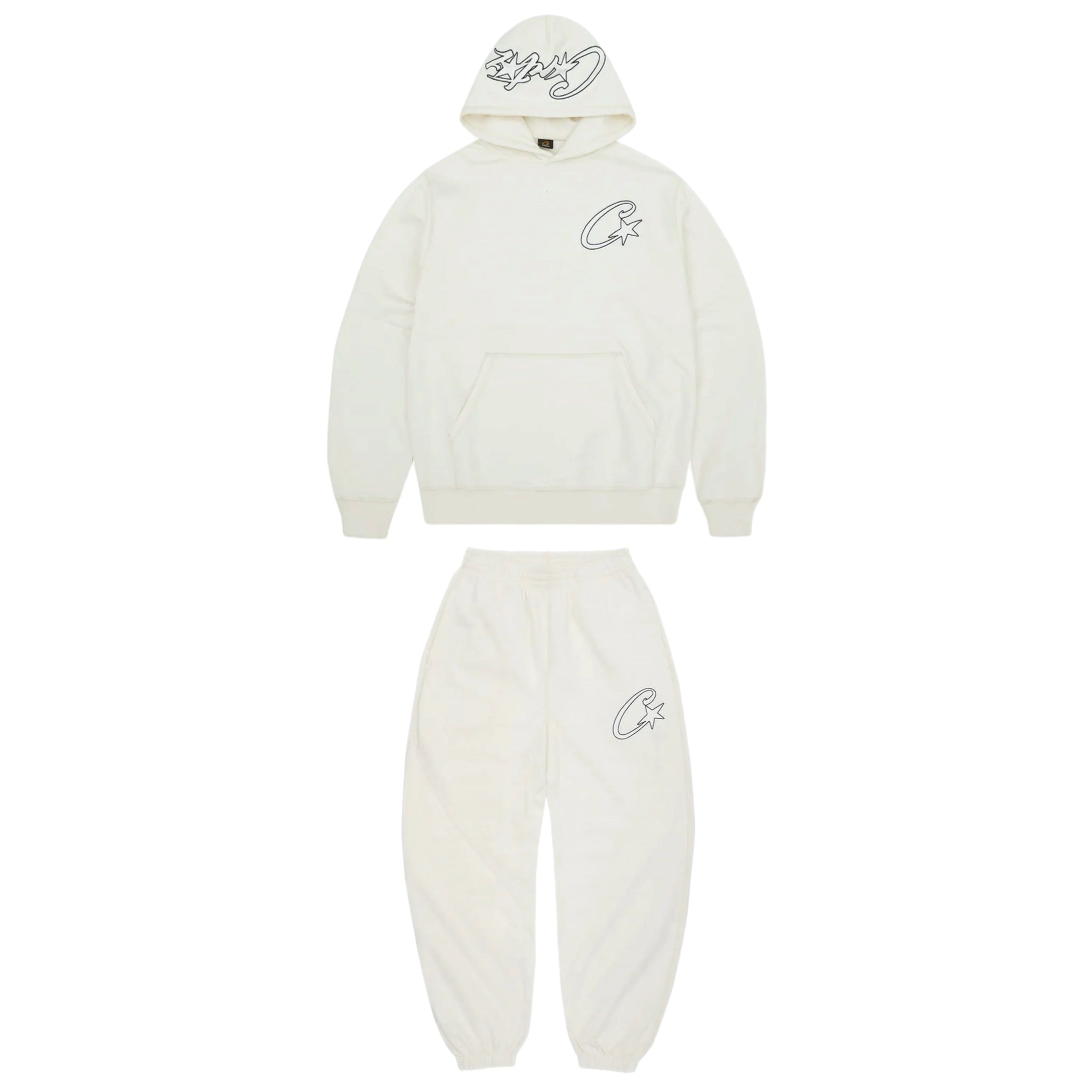 Corteiz Satin C Star Appliqué Tracksuit